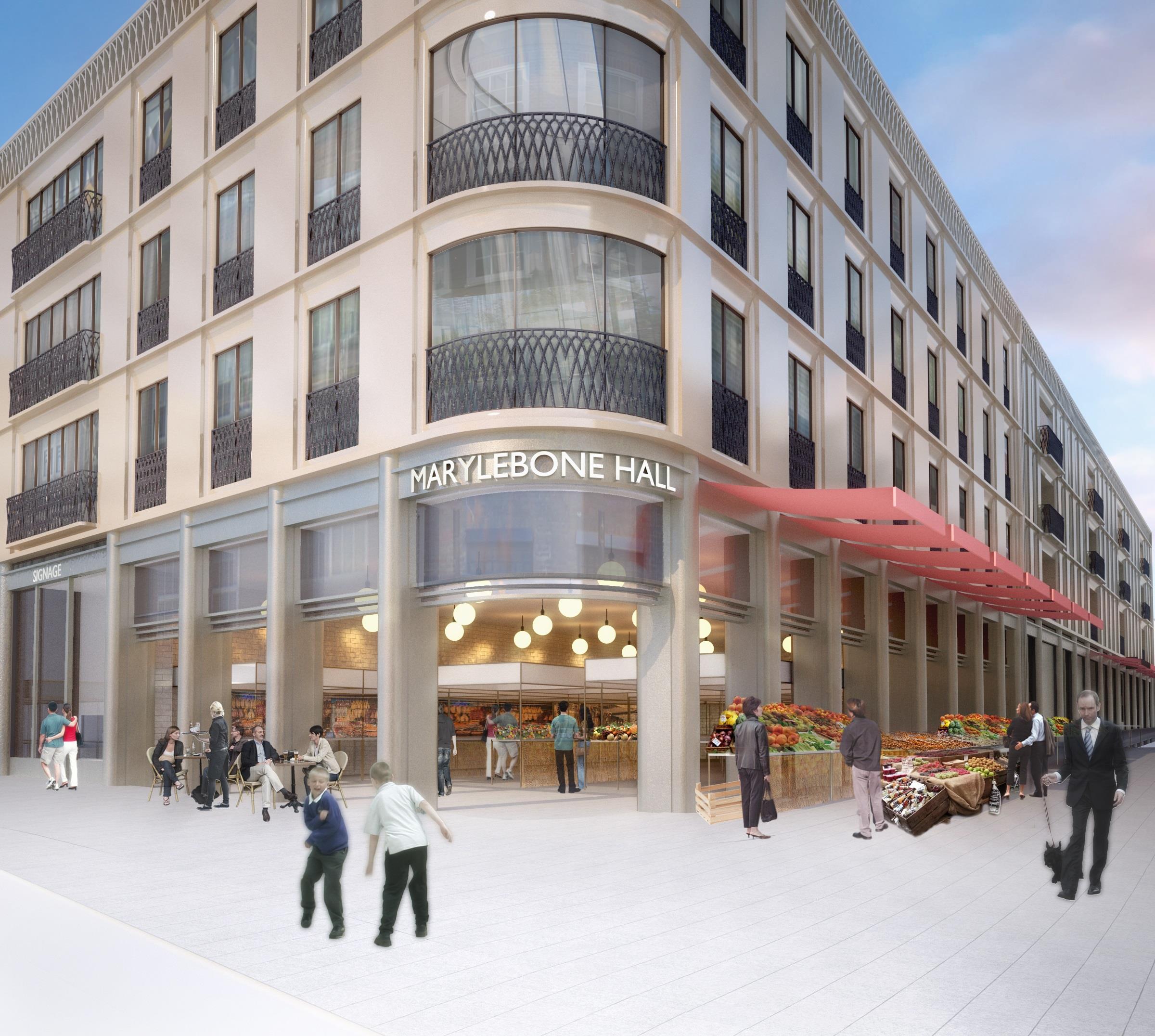 Marylebone Square, Moxon Street, London W1U