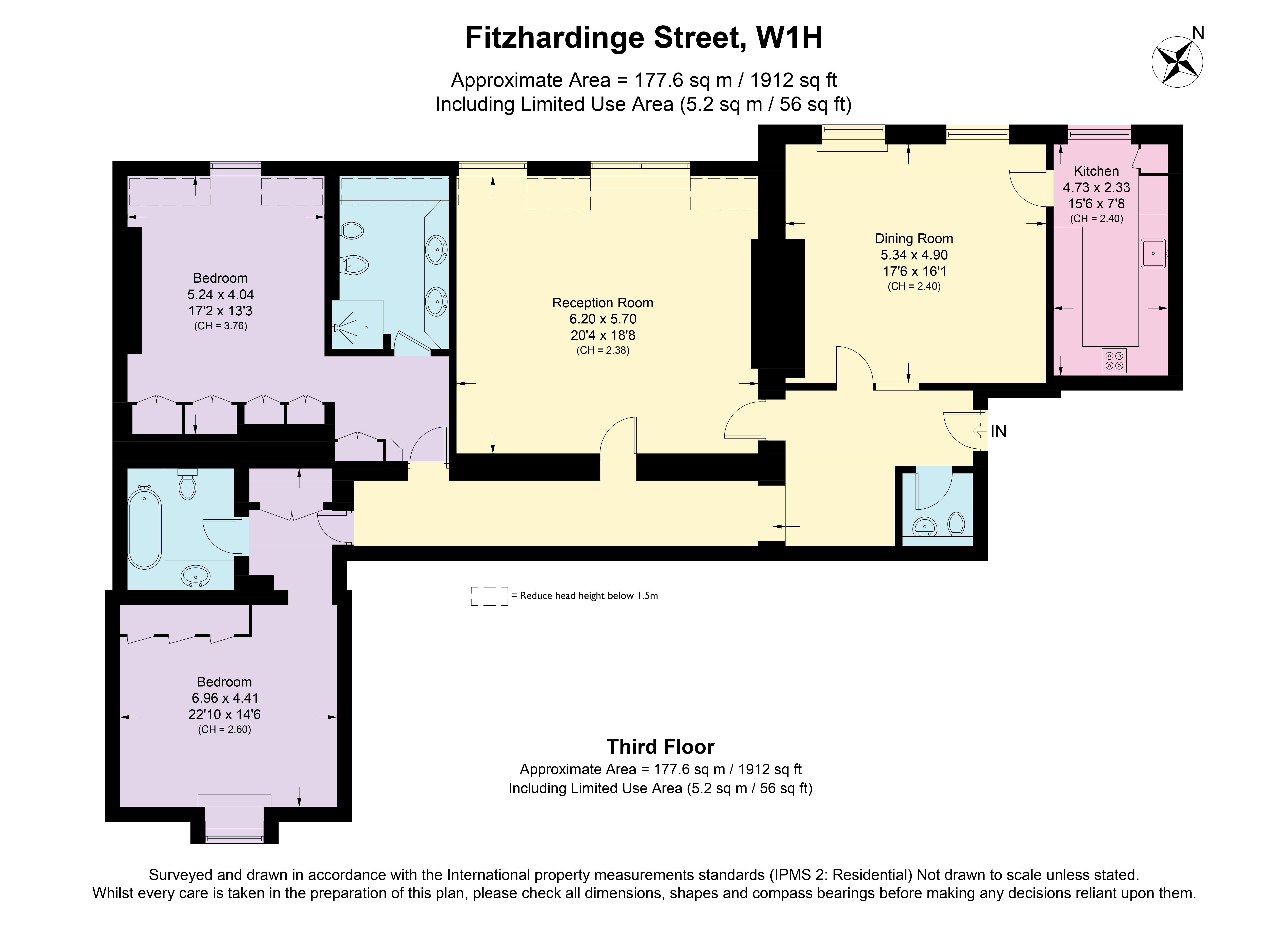 Fitzhardinge Street, Marylebone, W1H