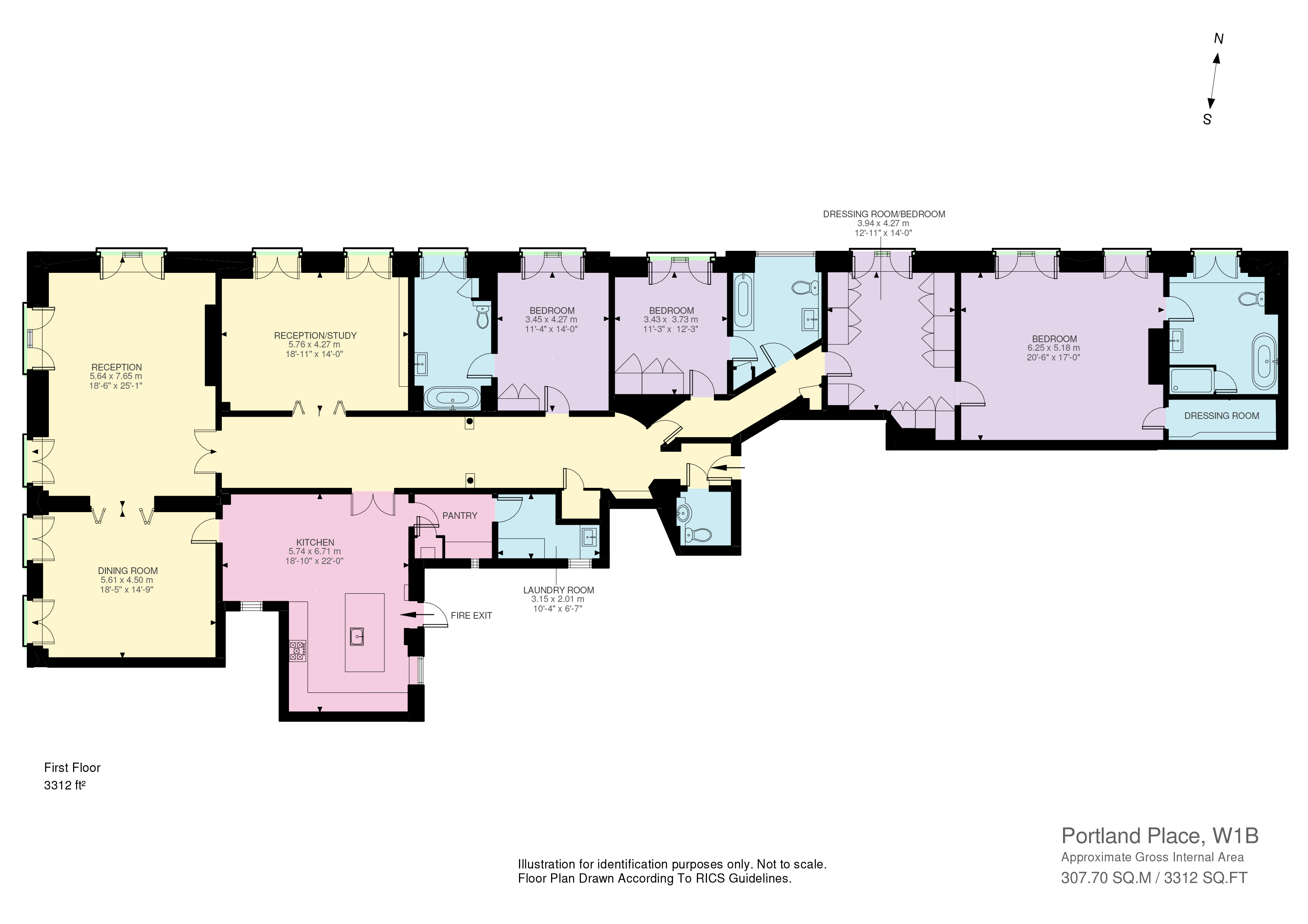 Portland Place, Marylebone, London W1B