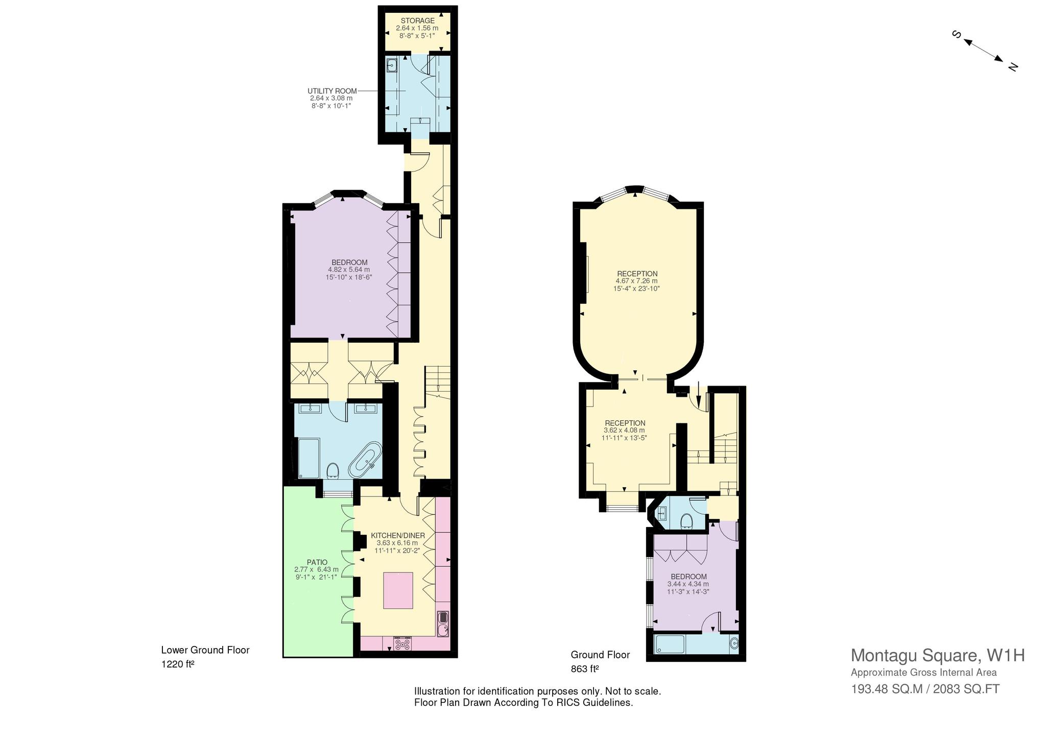 Montagu Square, Marylebone, London W1H