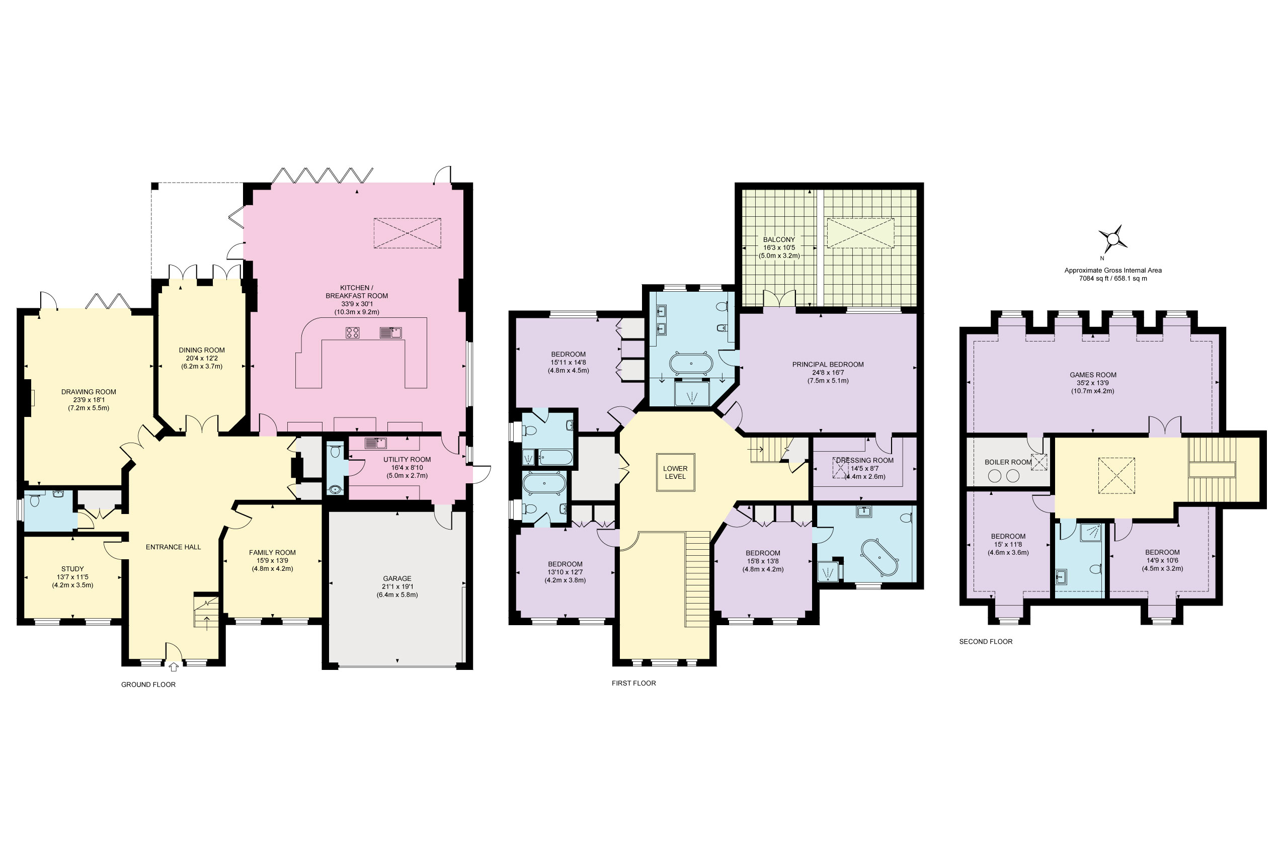 Birds Hill Rise, Oxshott, Leatherhead, Surrey, KT22
