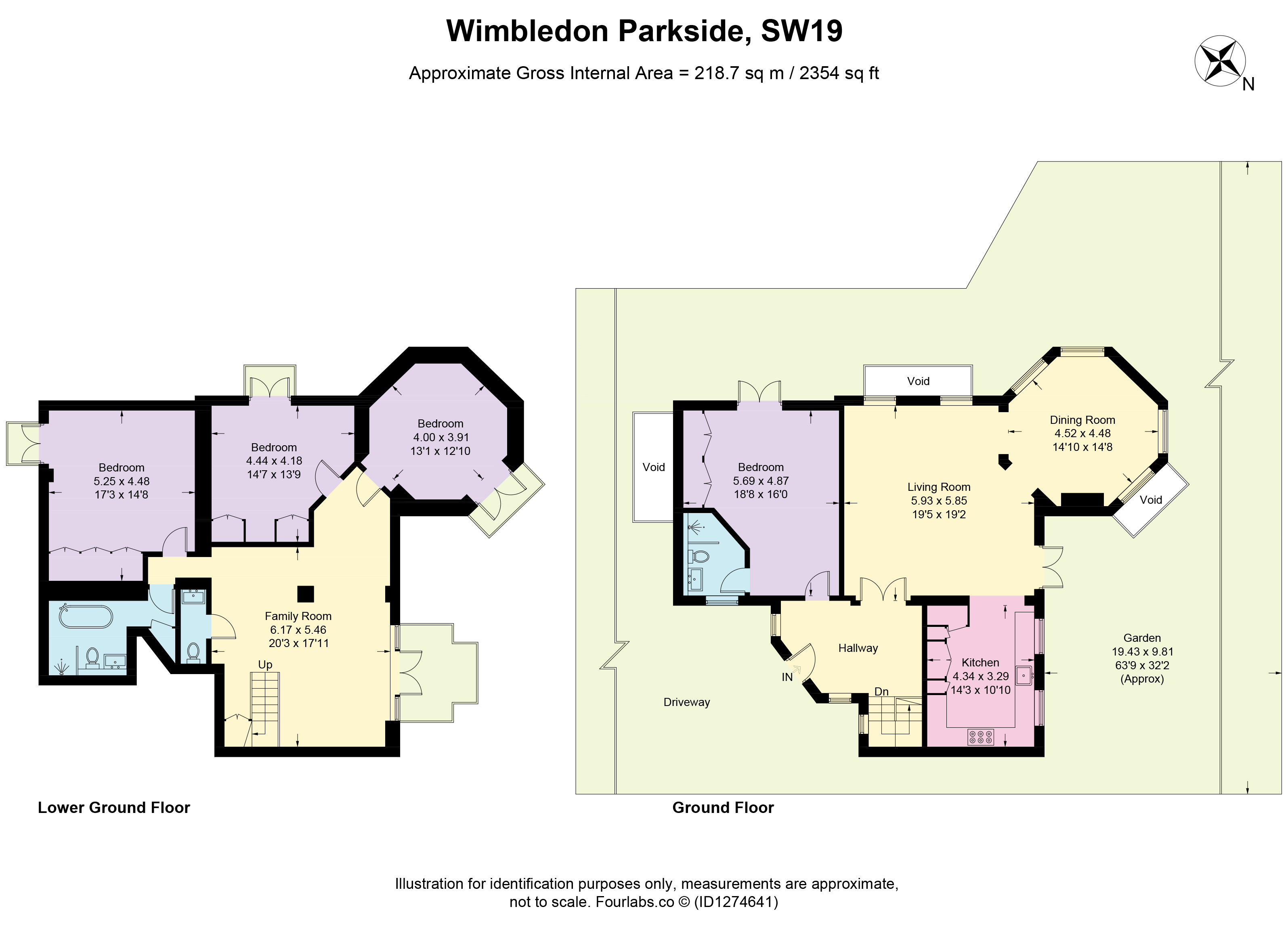 Wimbledon Park Side, Wimbledon, London SW19.