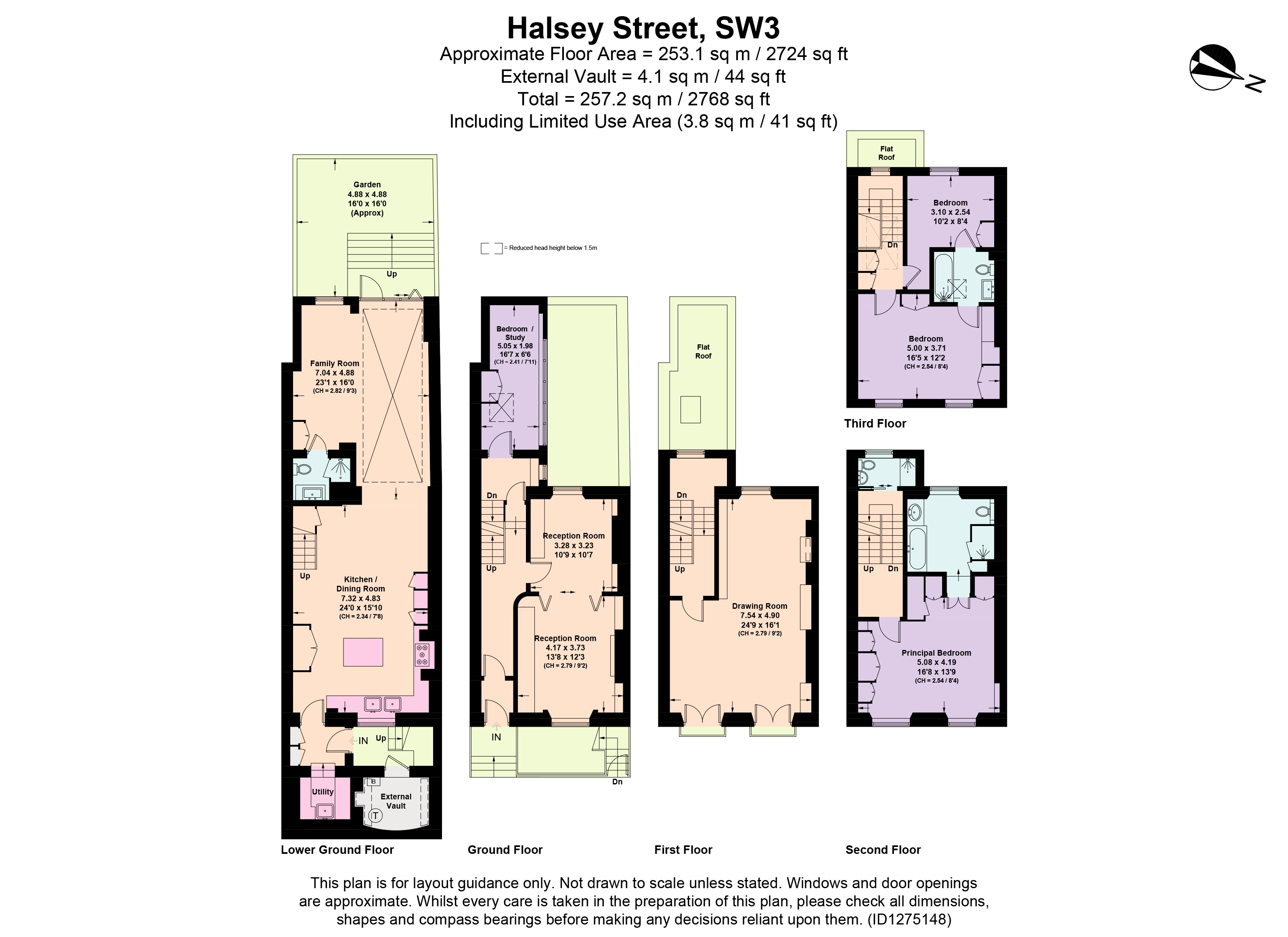Halsey Street, London SW3.