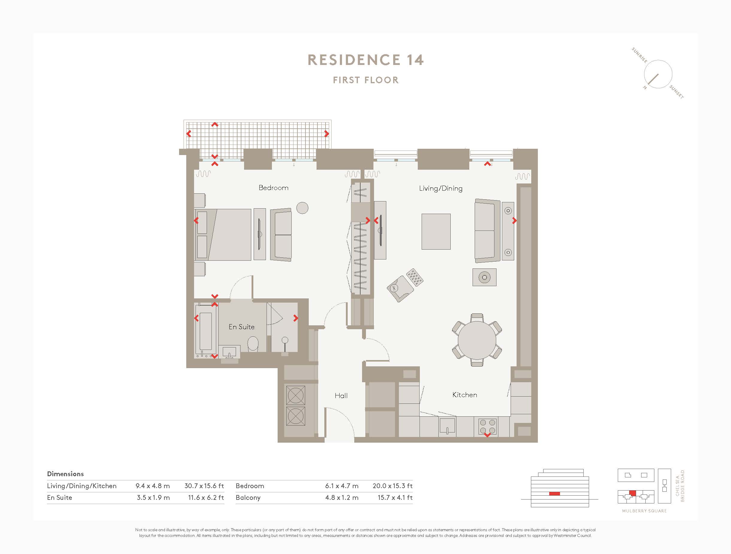 Nine Mulberry Square, Chelsea Barracks, Pimlico Road, Belgravia, London, SW1W 8BQ