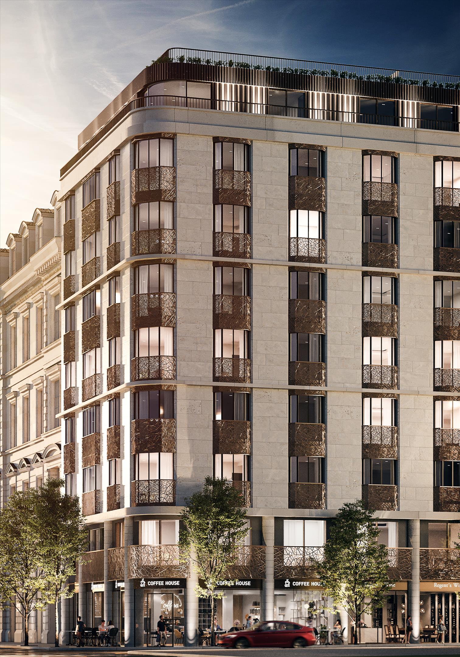 W1 Place, Great Portland Street, Marylebone, London, W1W