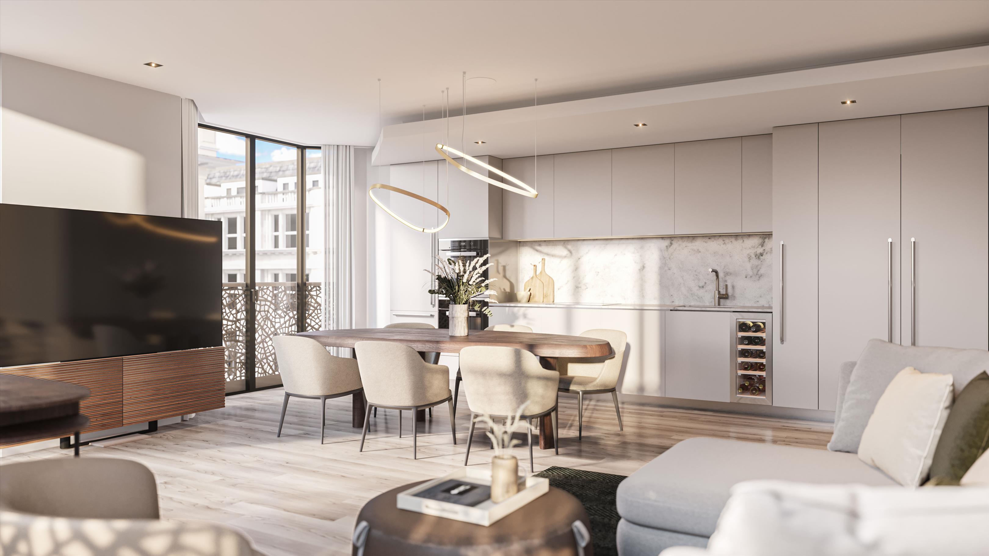 W1 Place, Great Portland Street, Marylebone, London, W1W