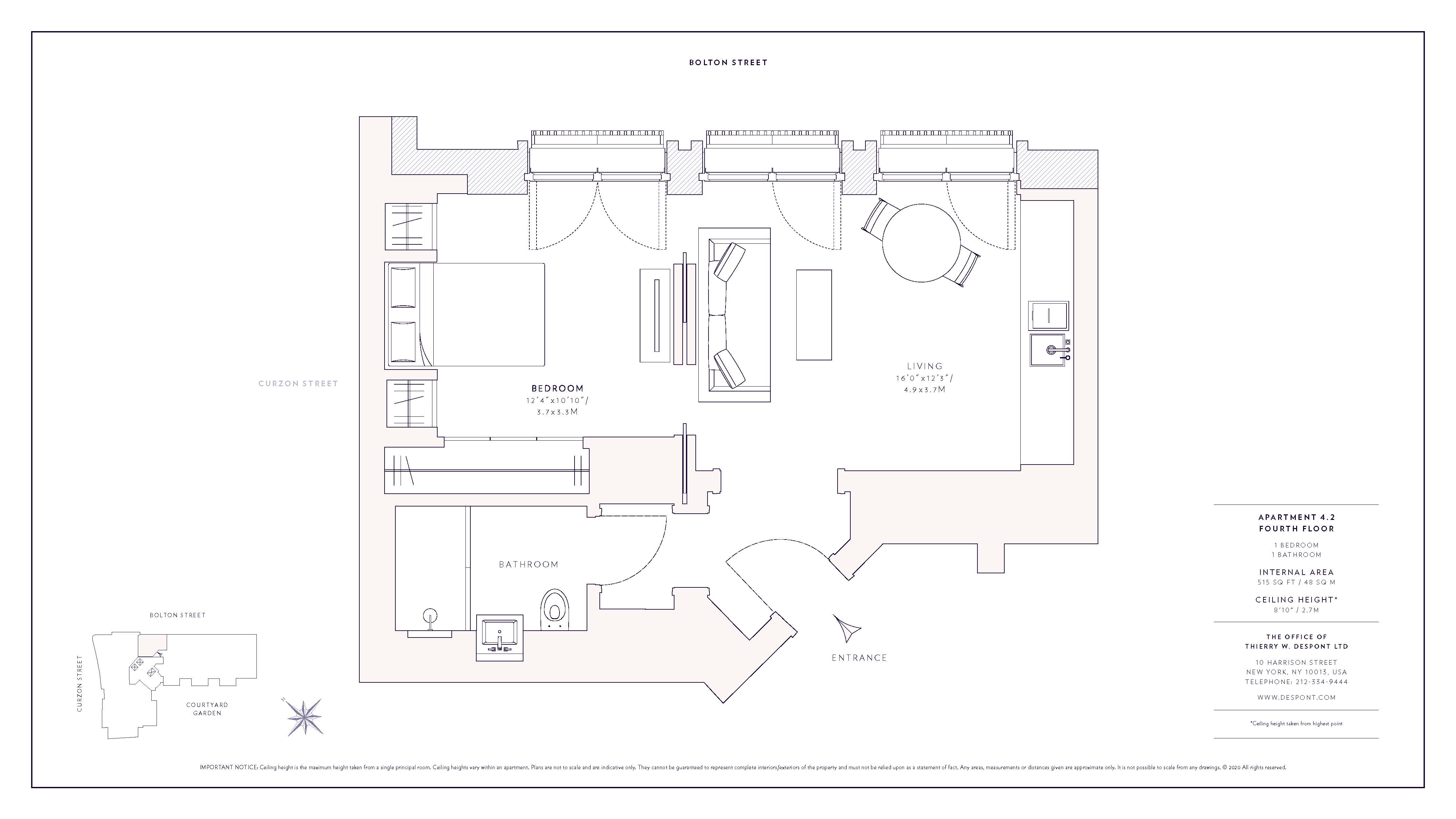 60 Curzon, Mayfair, London, W1J 8PG