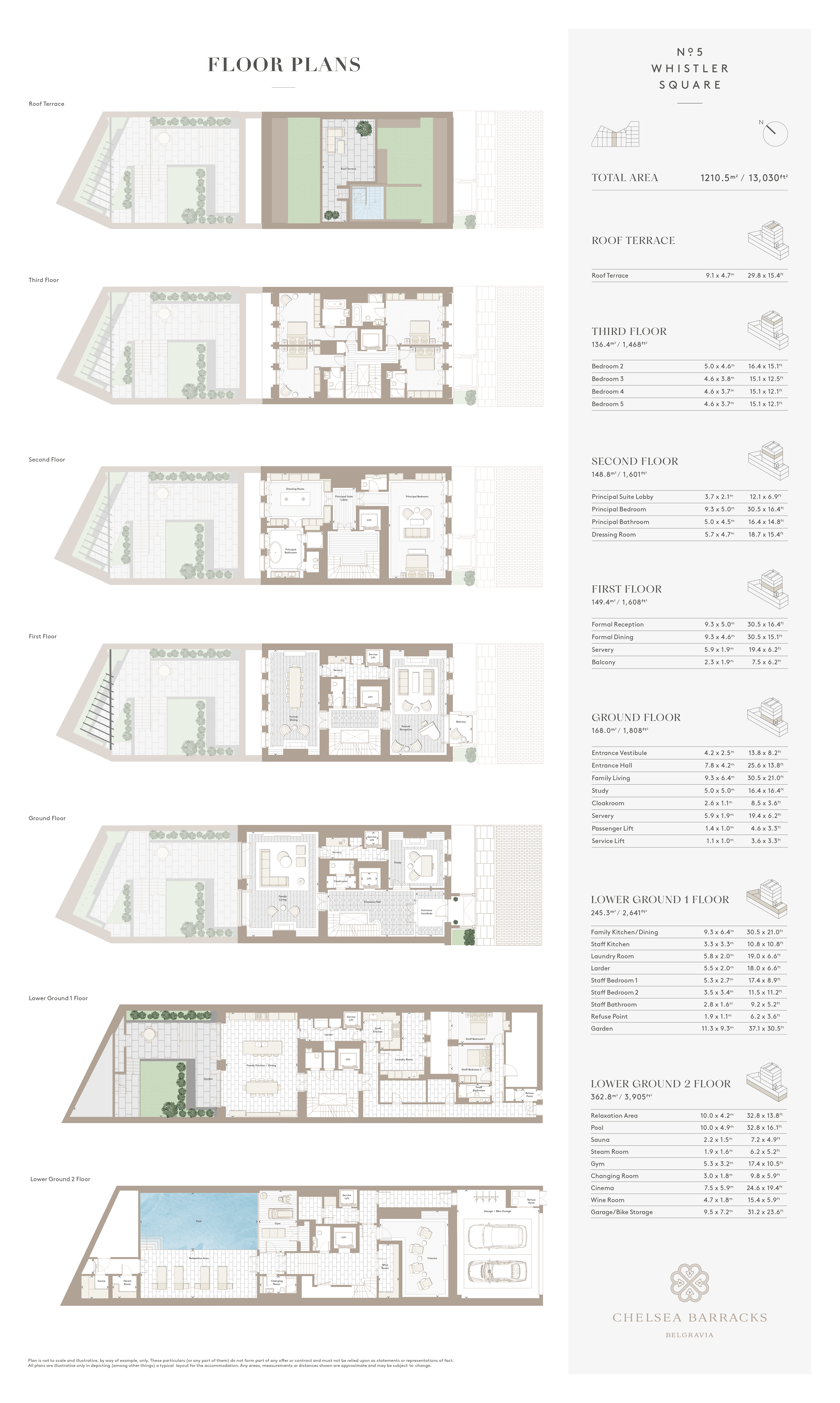 5 Whistler Square, Chelsea Barracks, Belgravia London, SW1W 8RF