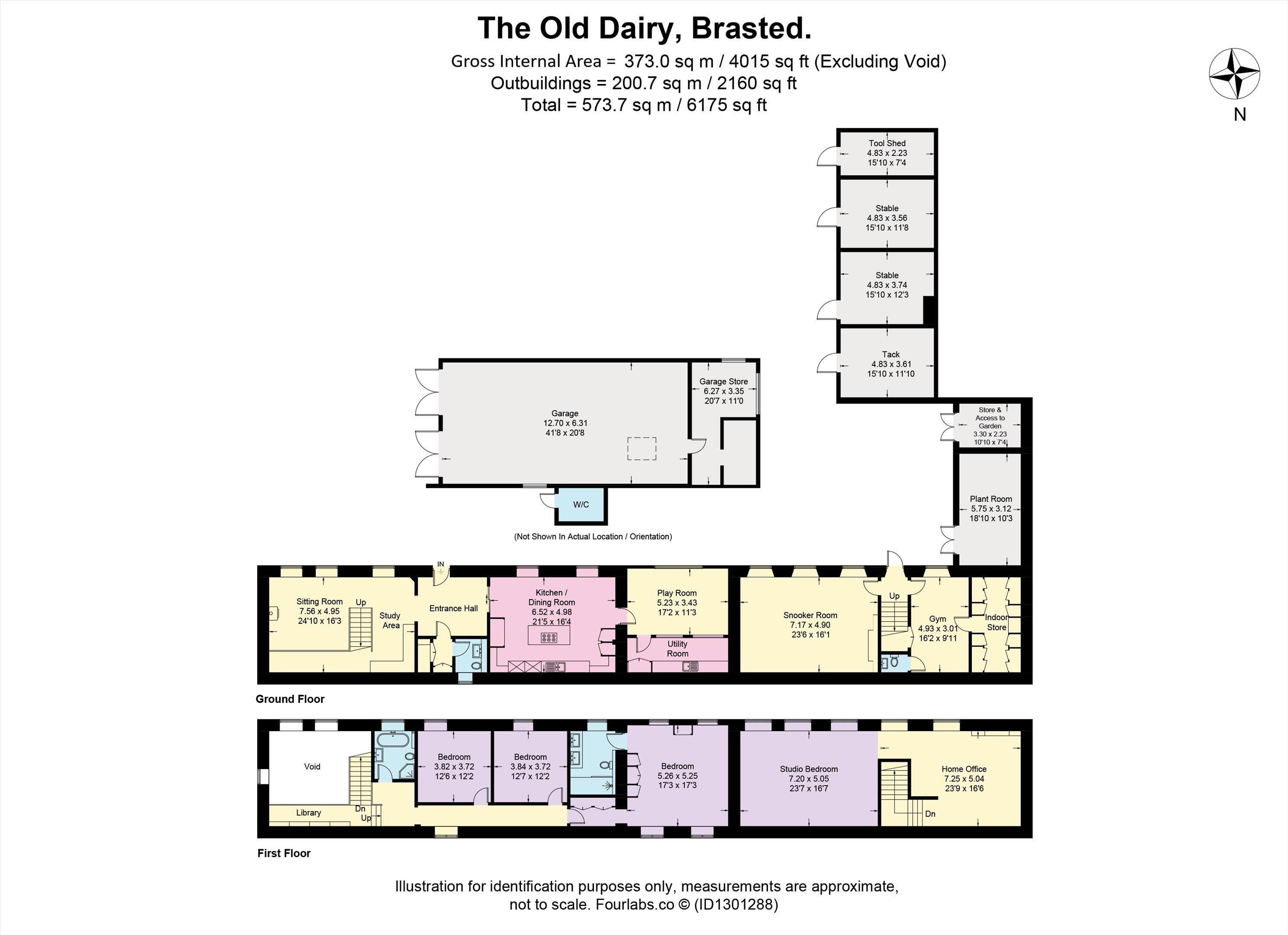 The Old Dairy, Chart Lane, Brasted, Westerham, Kent, TN16