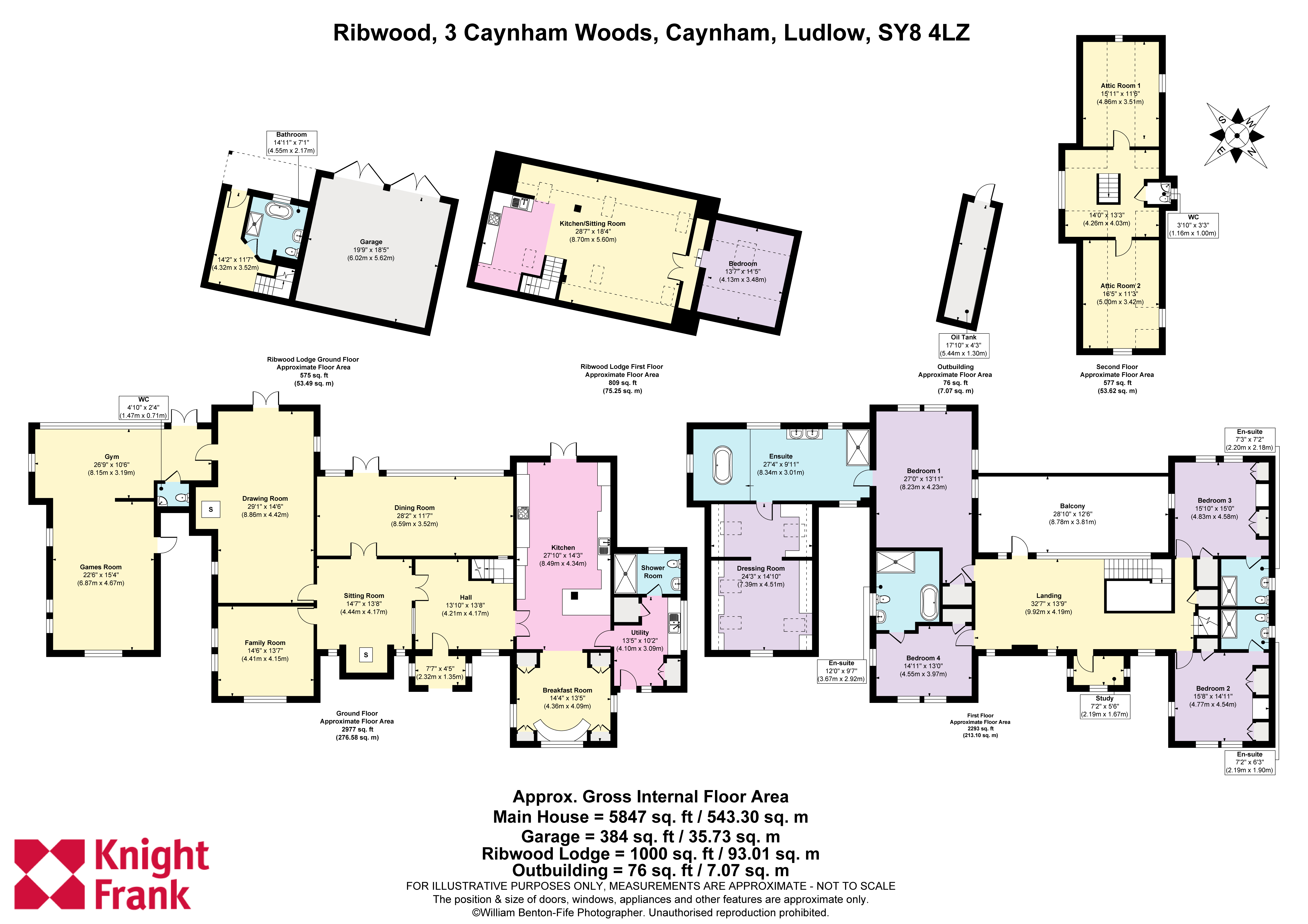 Ribwood, 3 Caynham Woods, Caynham, Ludlow, Shropshire SY8