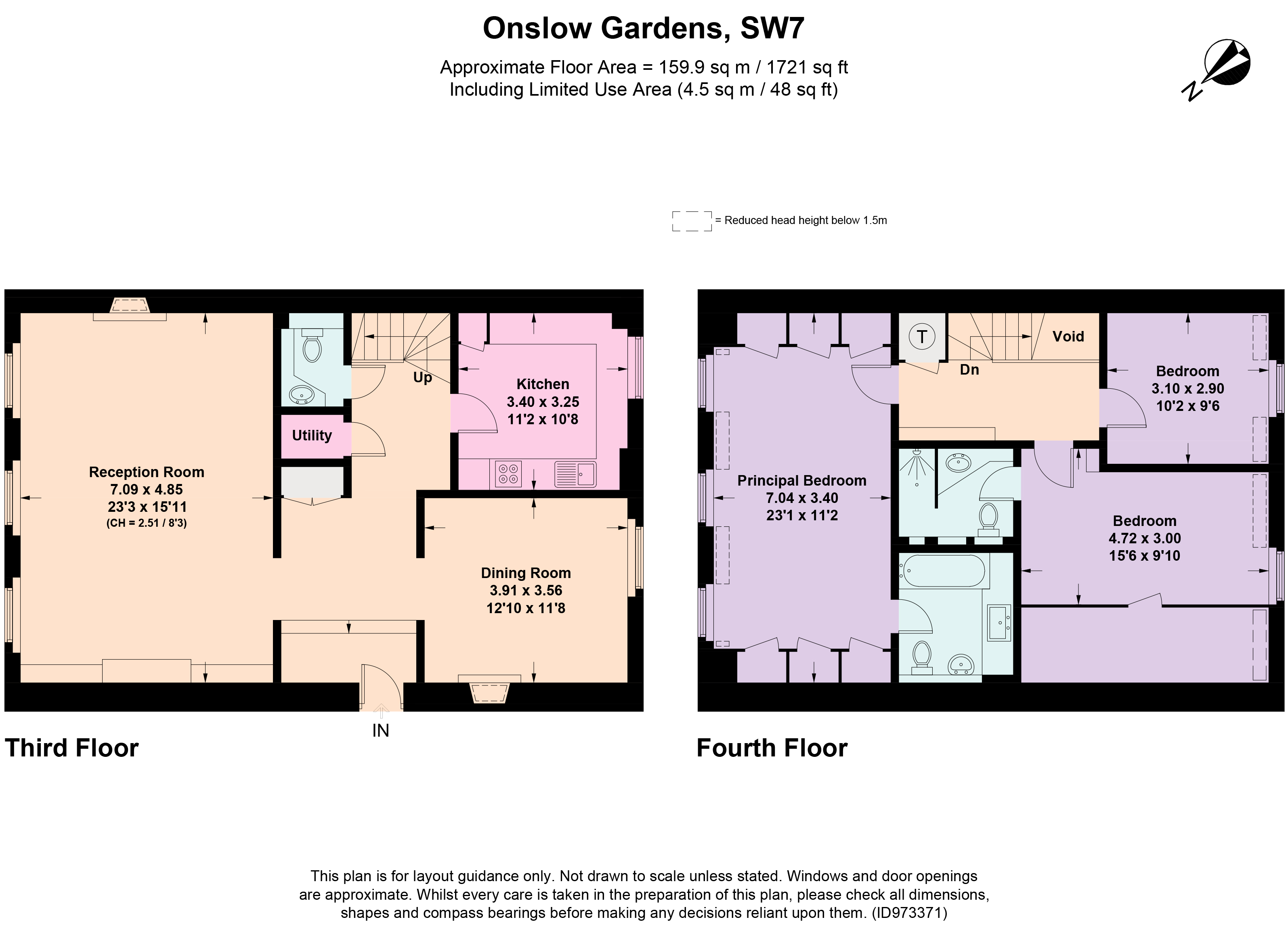 Onslow Gardens, South Kensington SW7