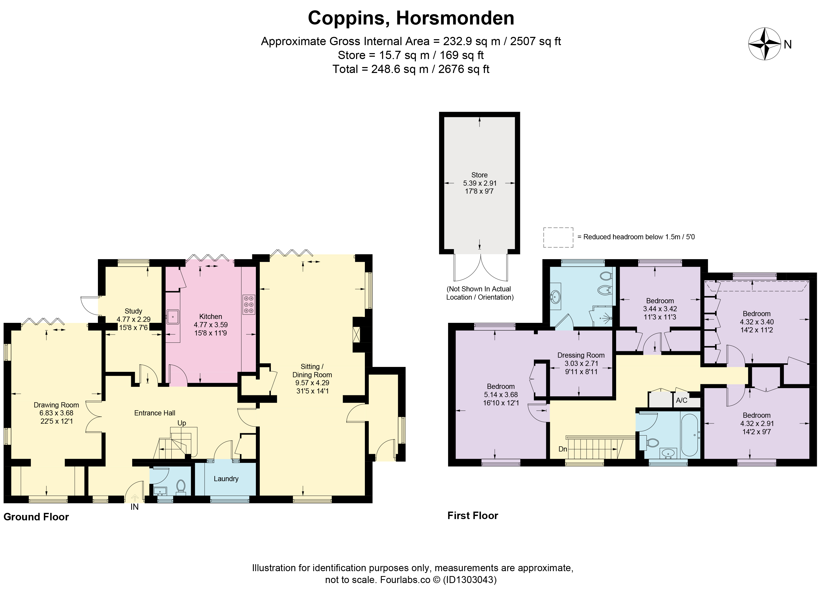 Grovehurst Lane, Horsmonden, Tonbridge, Kent TN12
