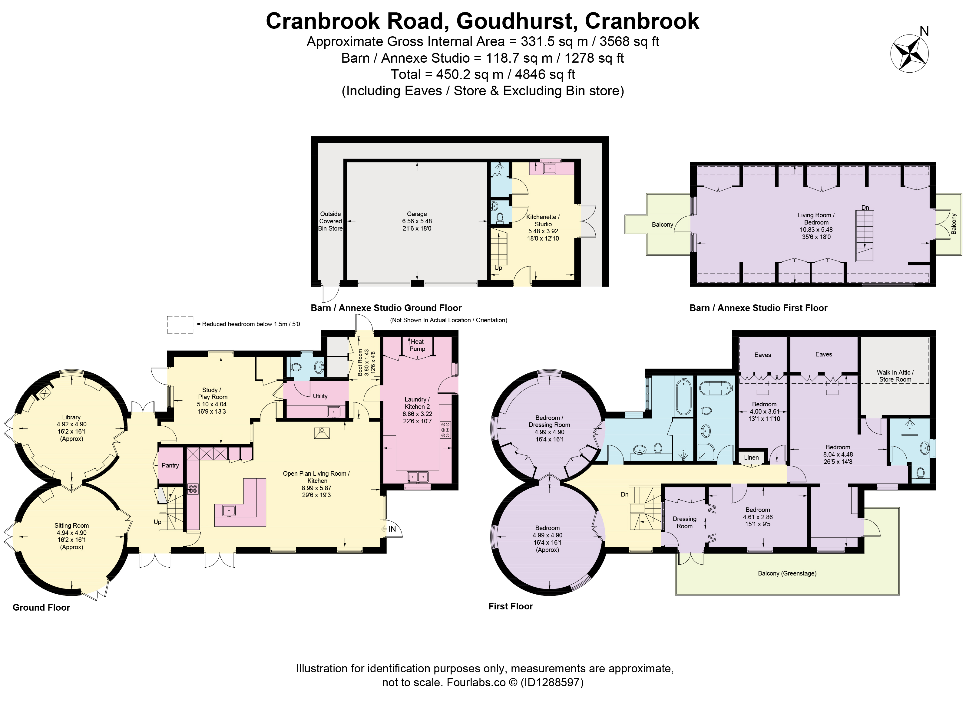 Cranbrook Road, Goudhurst, Cranbrook, Kent TN17
