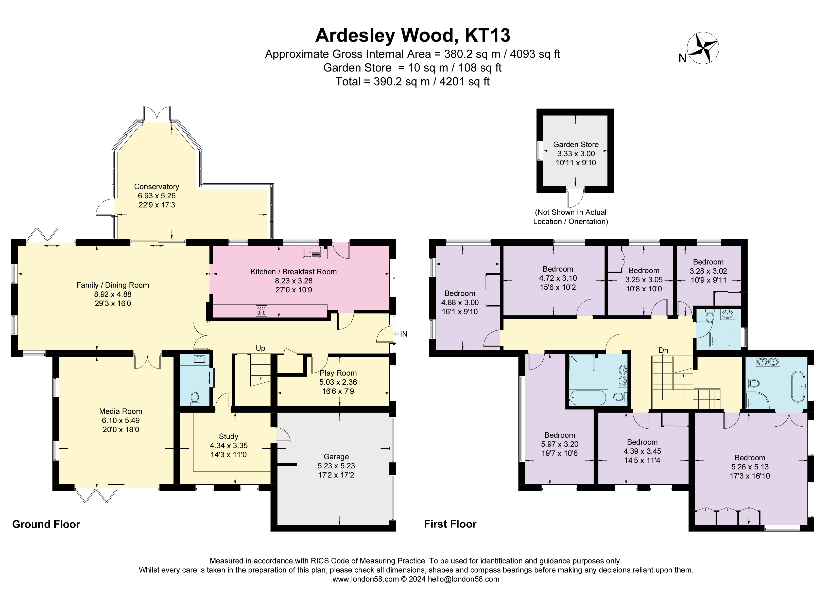 Ardesley Wood, Oatlands Avenue, Weybridge, Surrey, KT13.