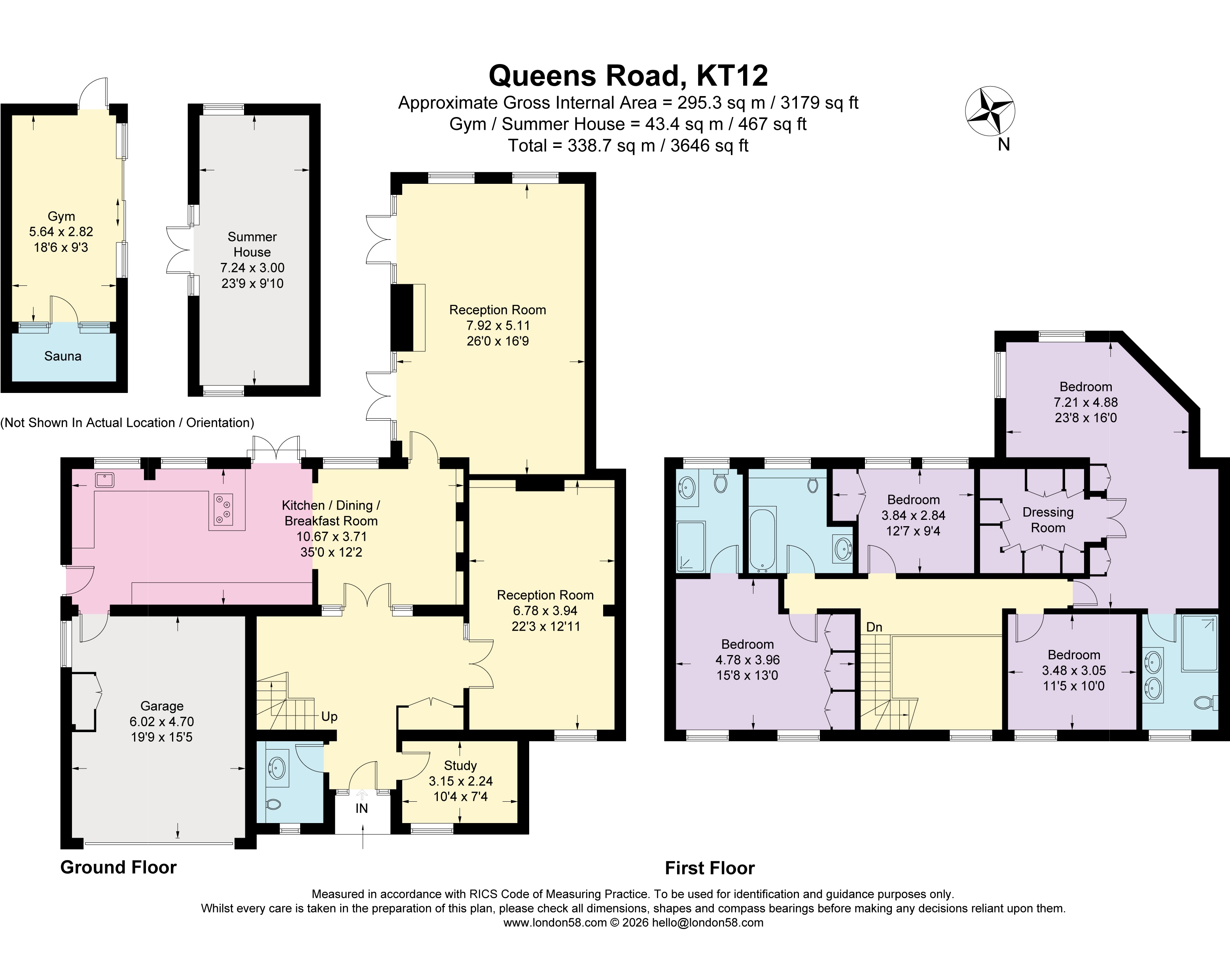 Queens Road, Hersham, Walton-on-Thames, Surrey KT12