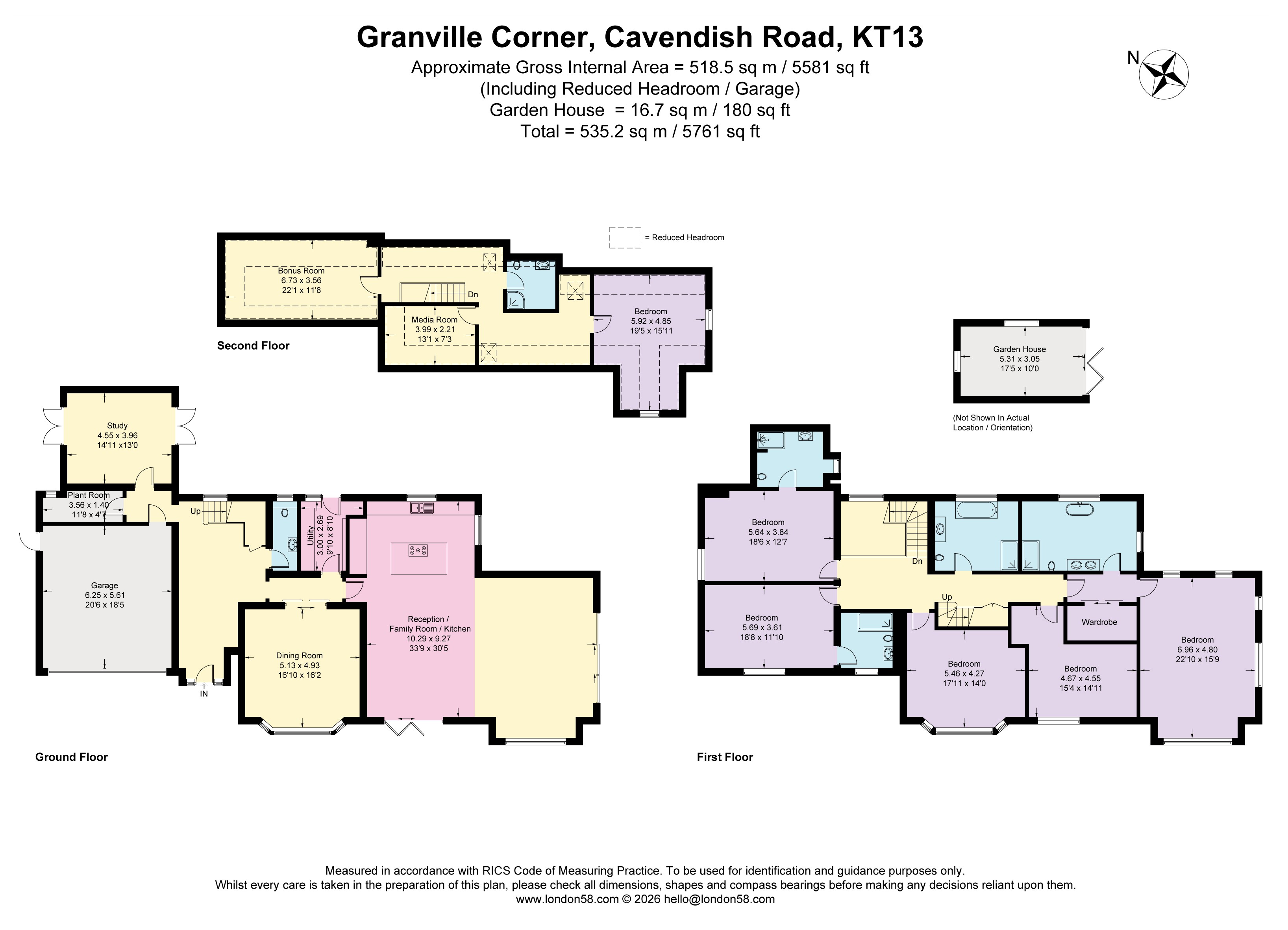 Cavendish Road, Weybridge, Surrey KT13