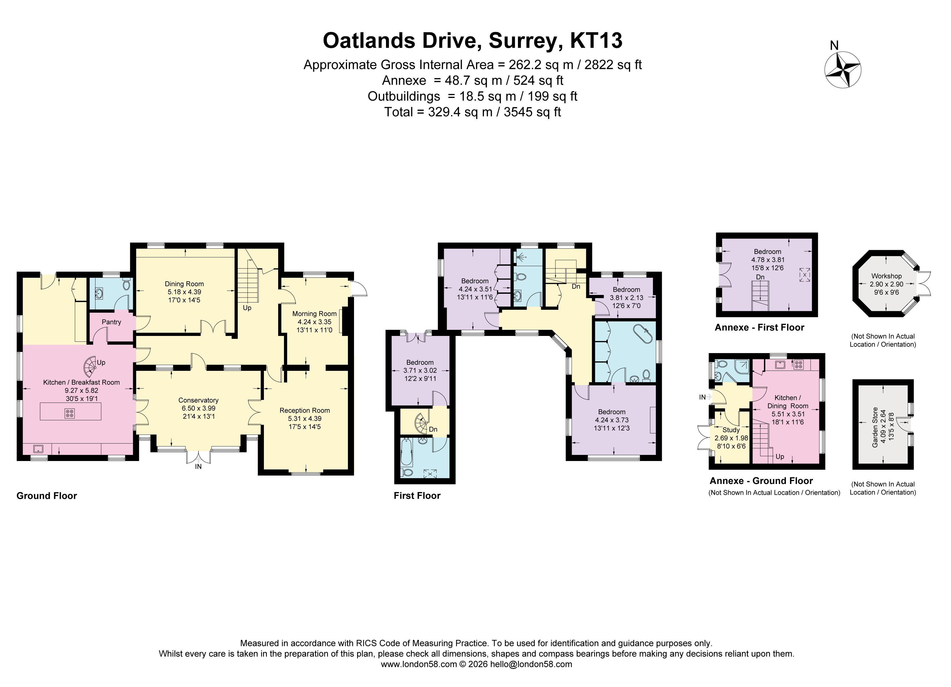 Oatlands Drive, Weybridge, Surrey KT13