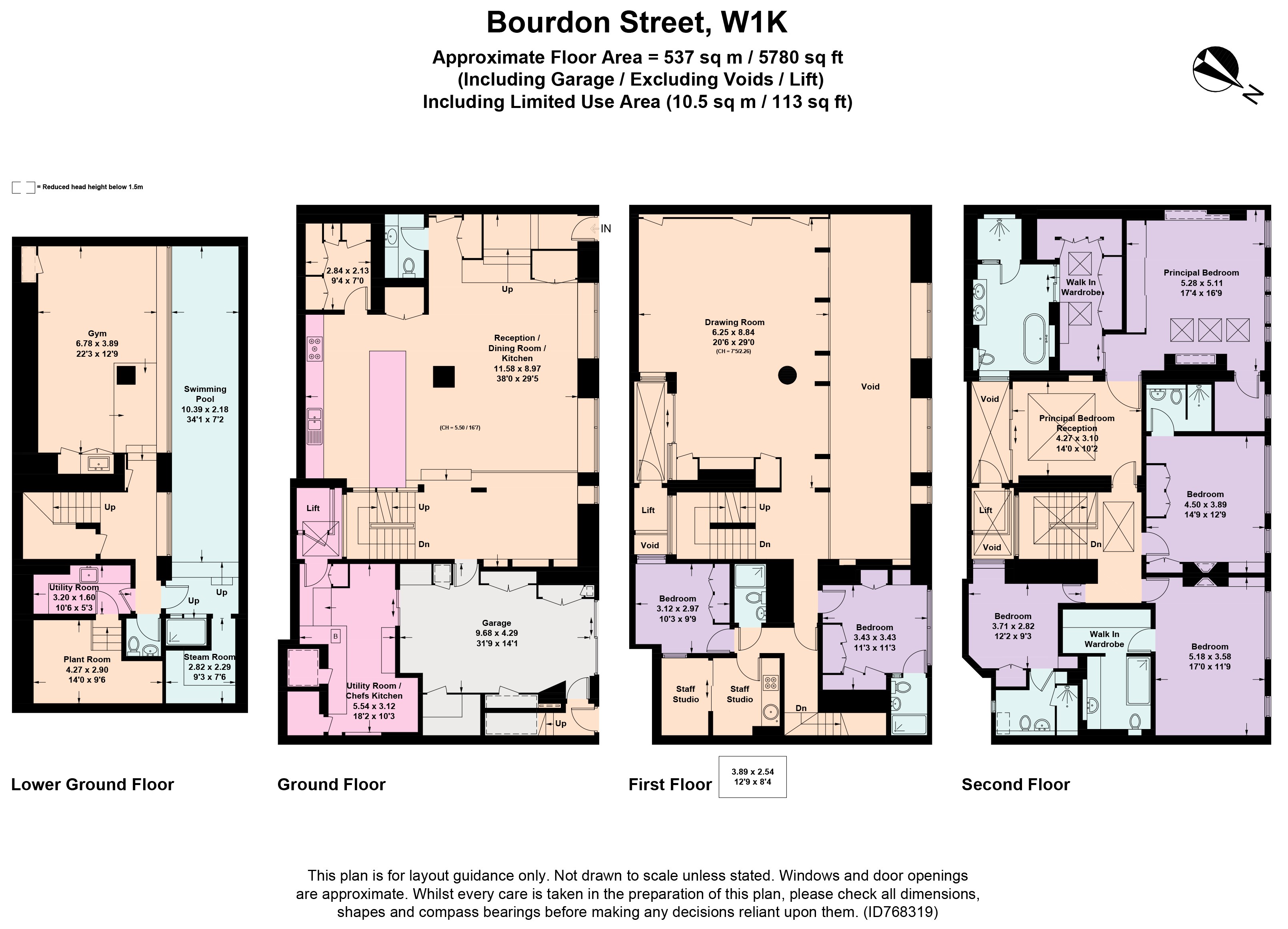 Bourdon Street, Mayfair, London, W1K