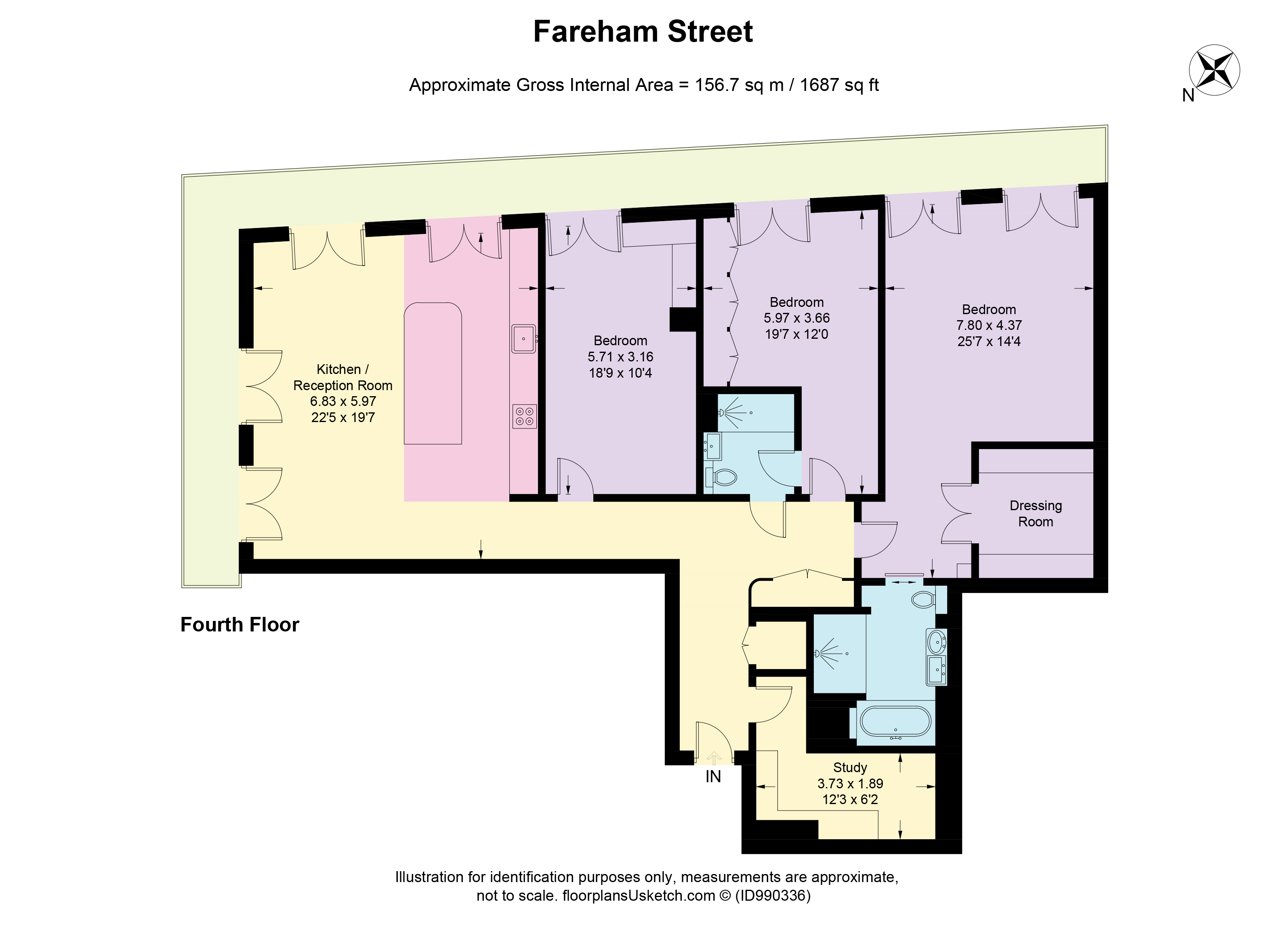 Fareham Street, London, W1F