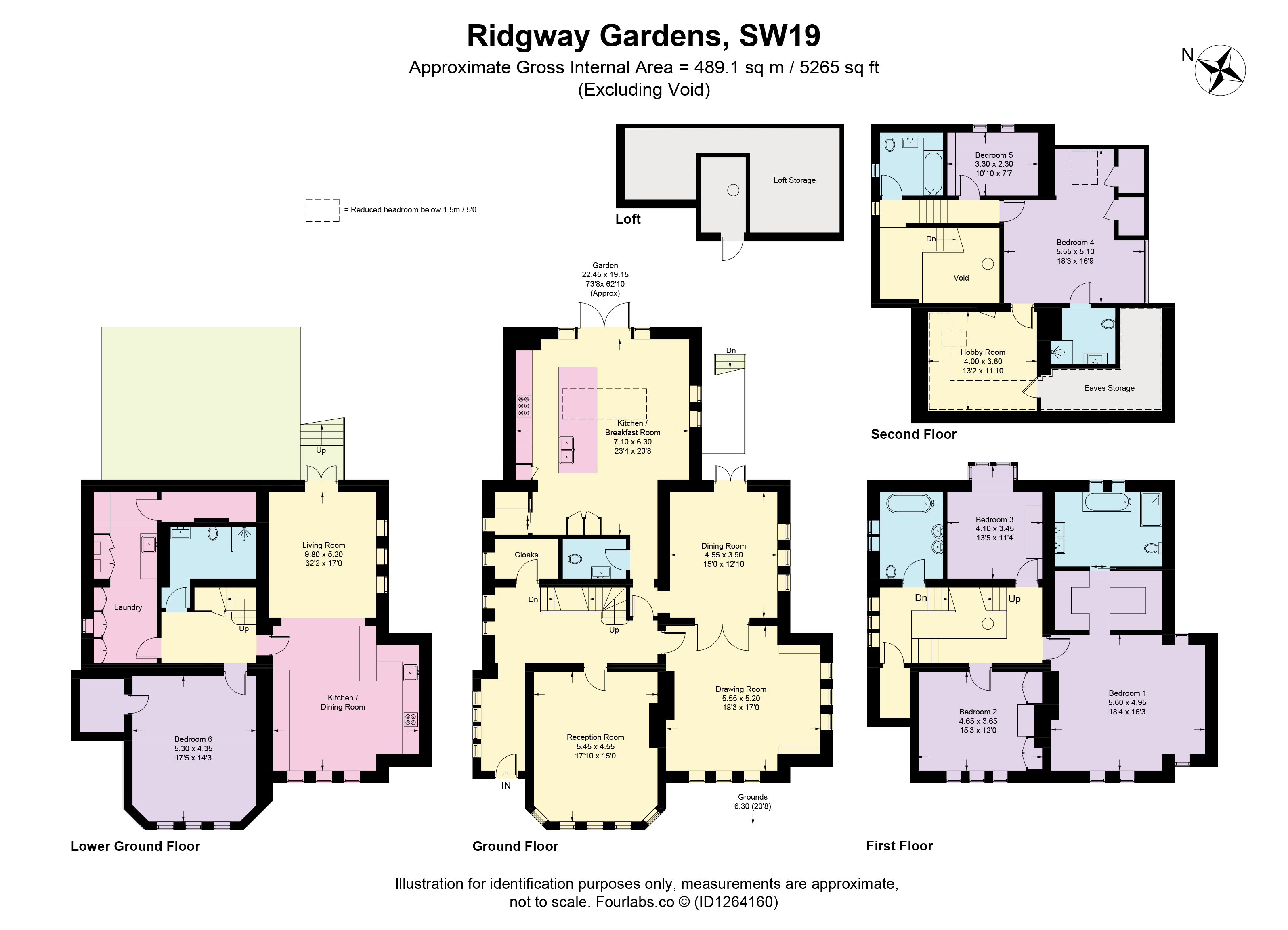Ridgway Gardens, Wimbledon Village, London, SW19