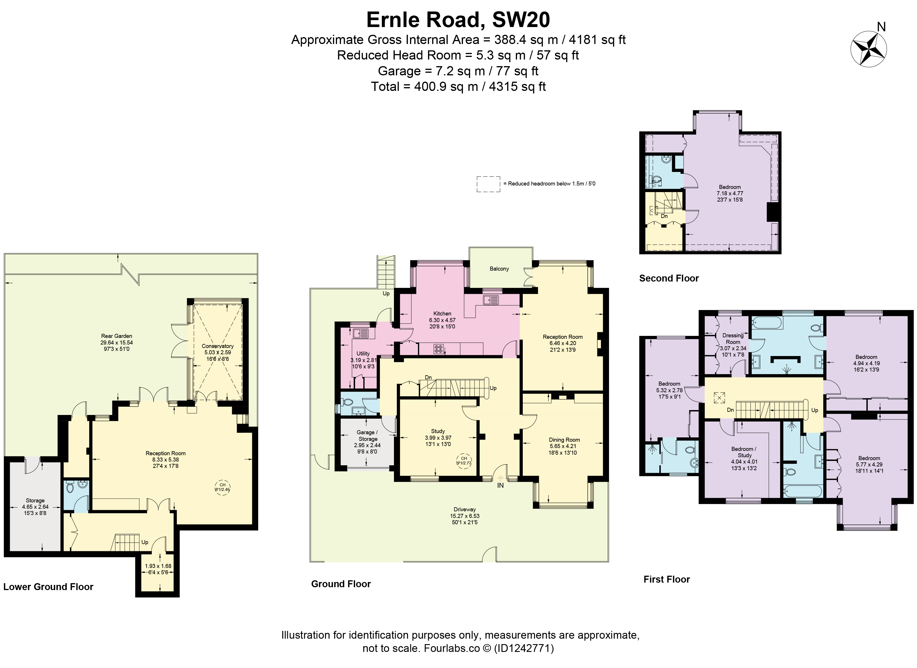 Ernle Road, Wimbledon, London, SW20