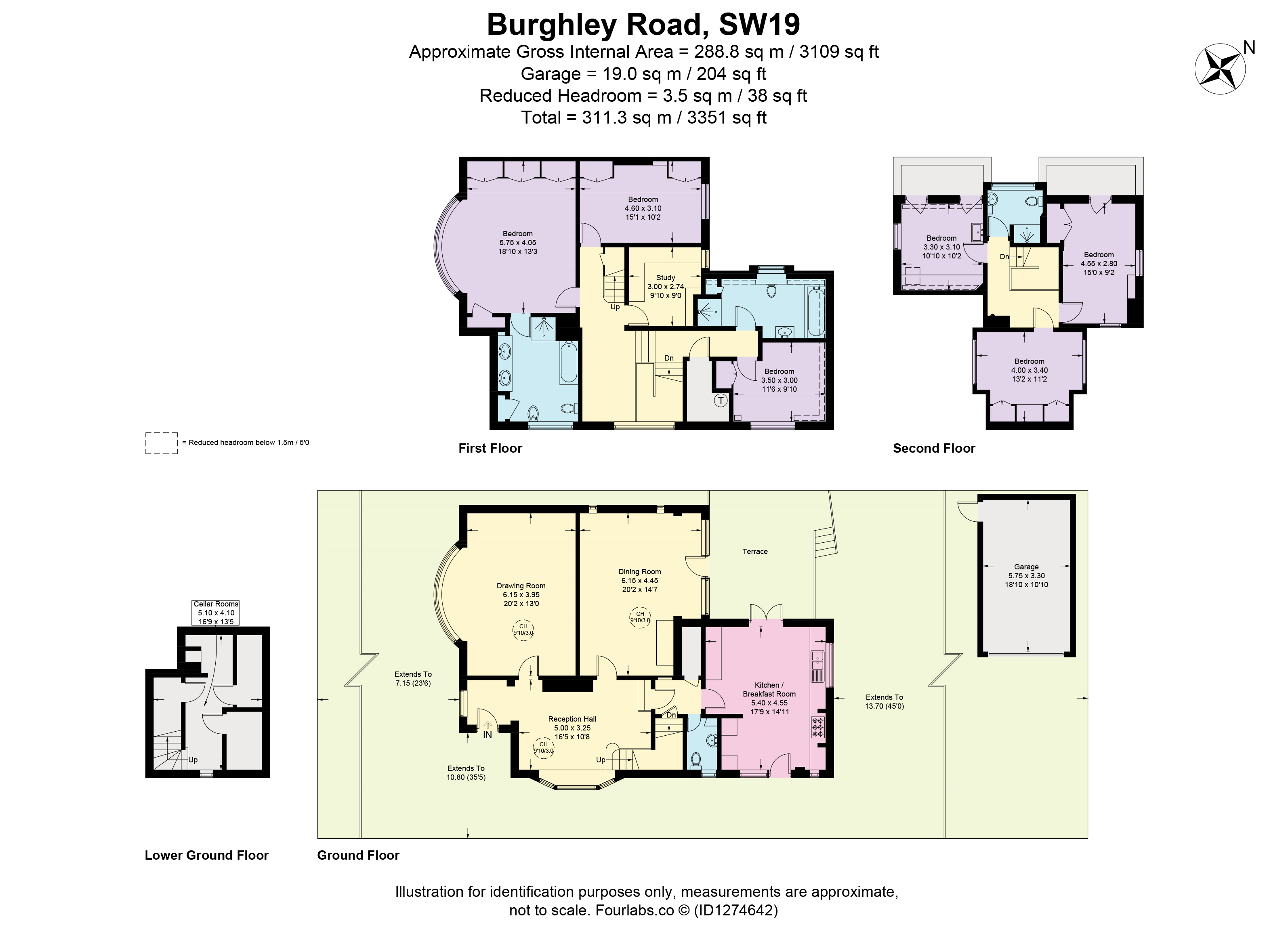 Burghley Road, Wimbledon Village, London, SW19