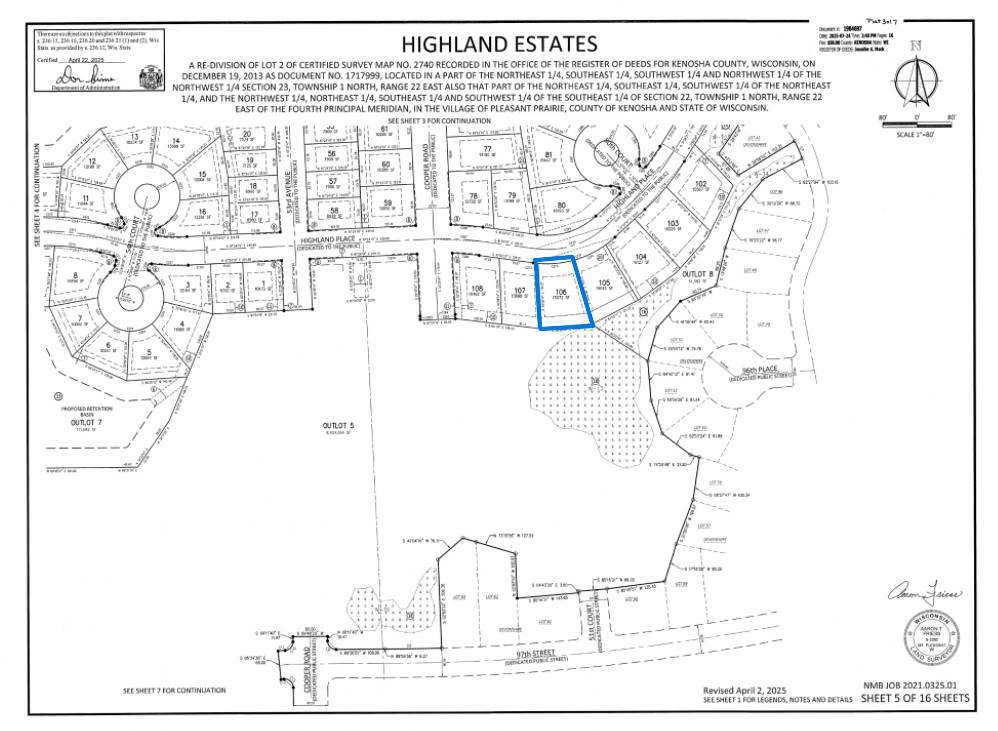 Lt 106 Highland Place