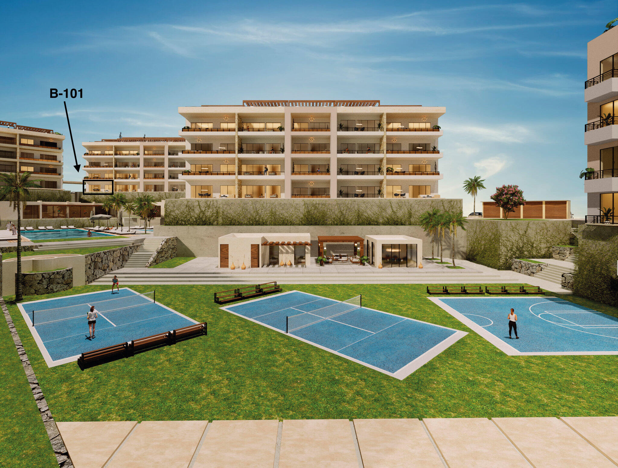 3 BD Luxury Condo Ground Floor
