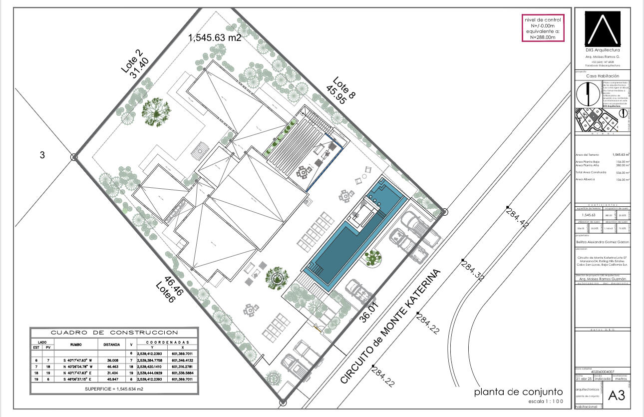 Lot 7 M4 Rolling Hills, Casa Esmeralda Modern Lux Home