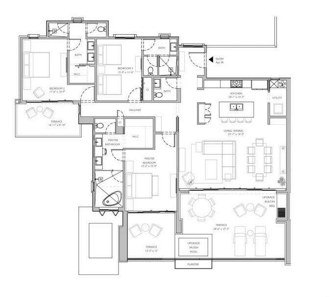 Alvar Luxury 3 BED Ocean View