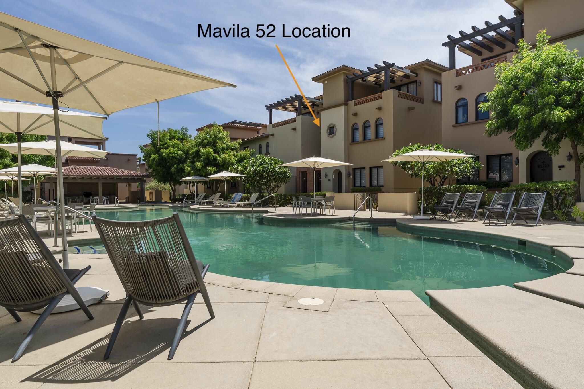 Pool View 2 BD Mavila Pueblito