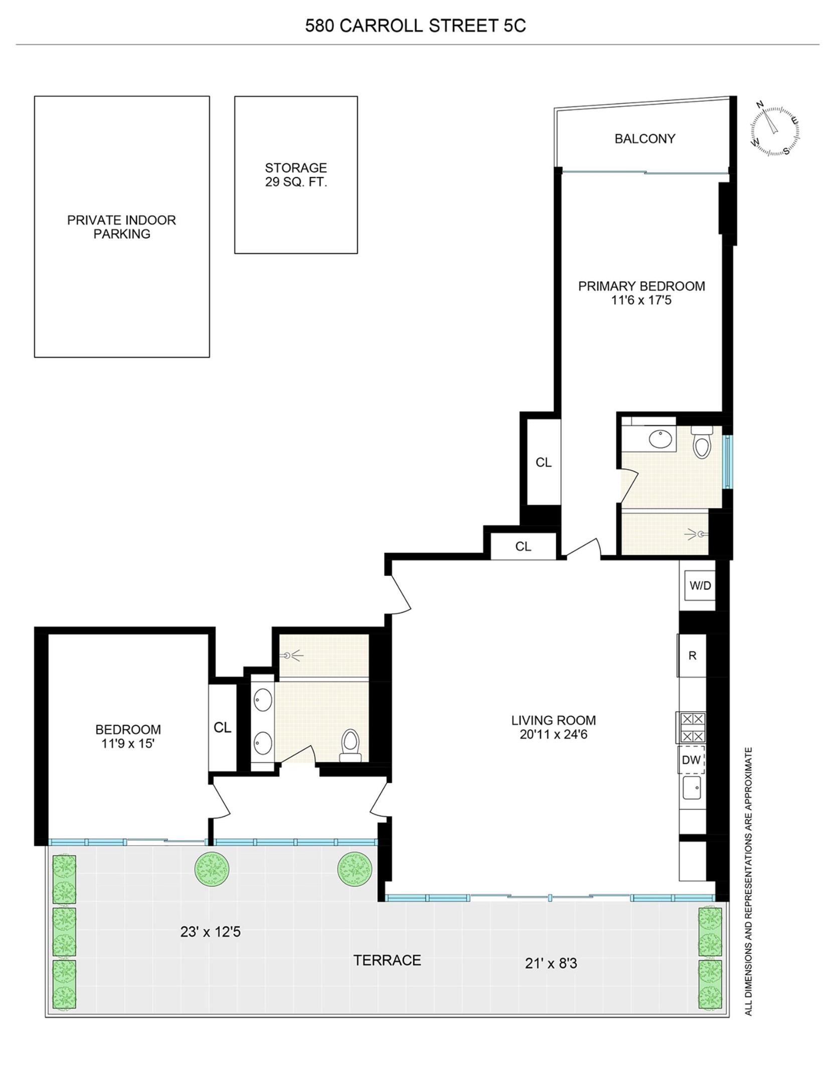 580 CARROLL Street 5C