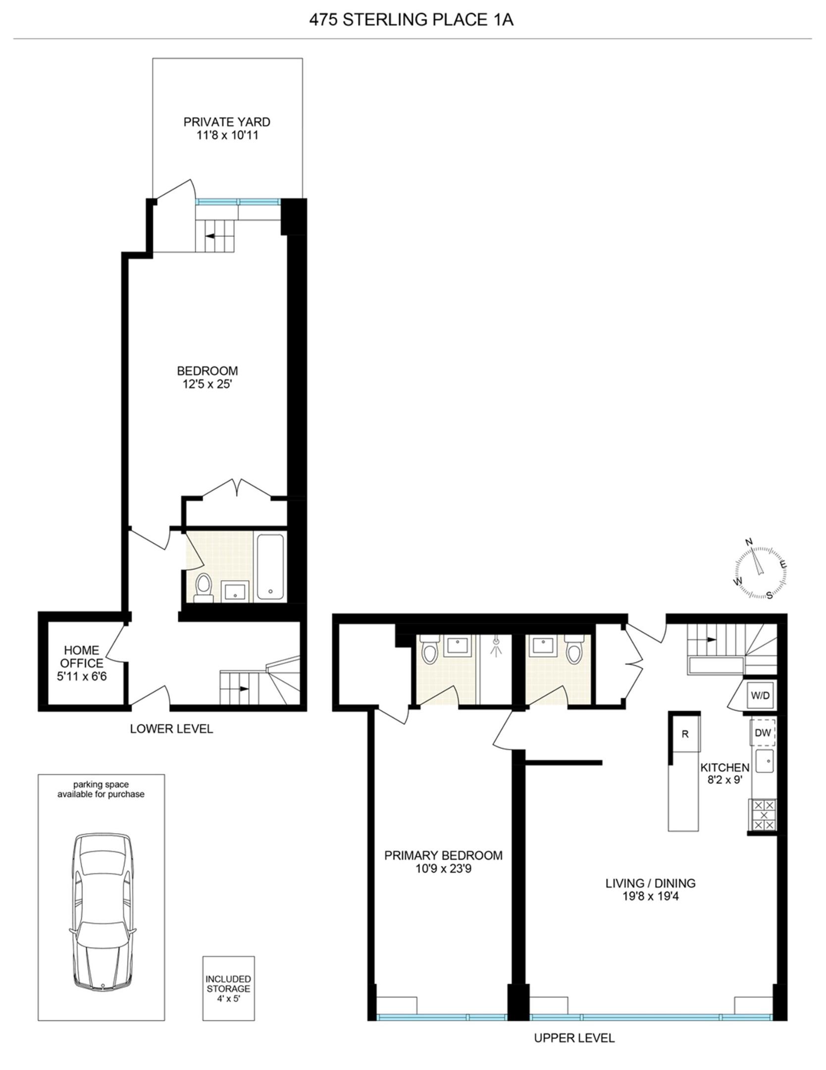 475 STERLING Place 1A