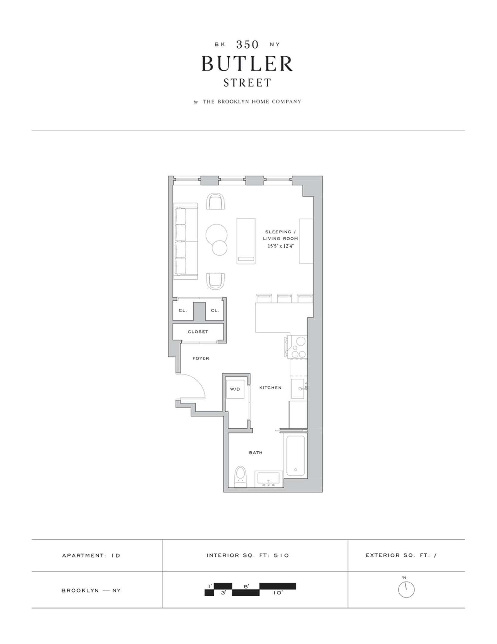 350 BUTLER Street 1D