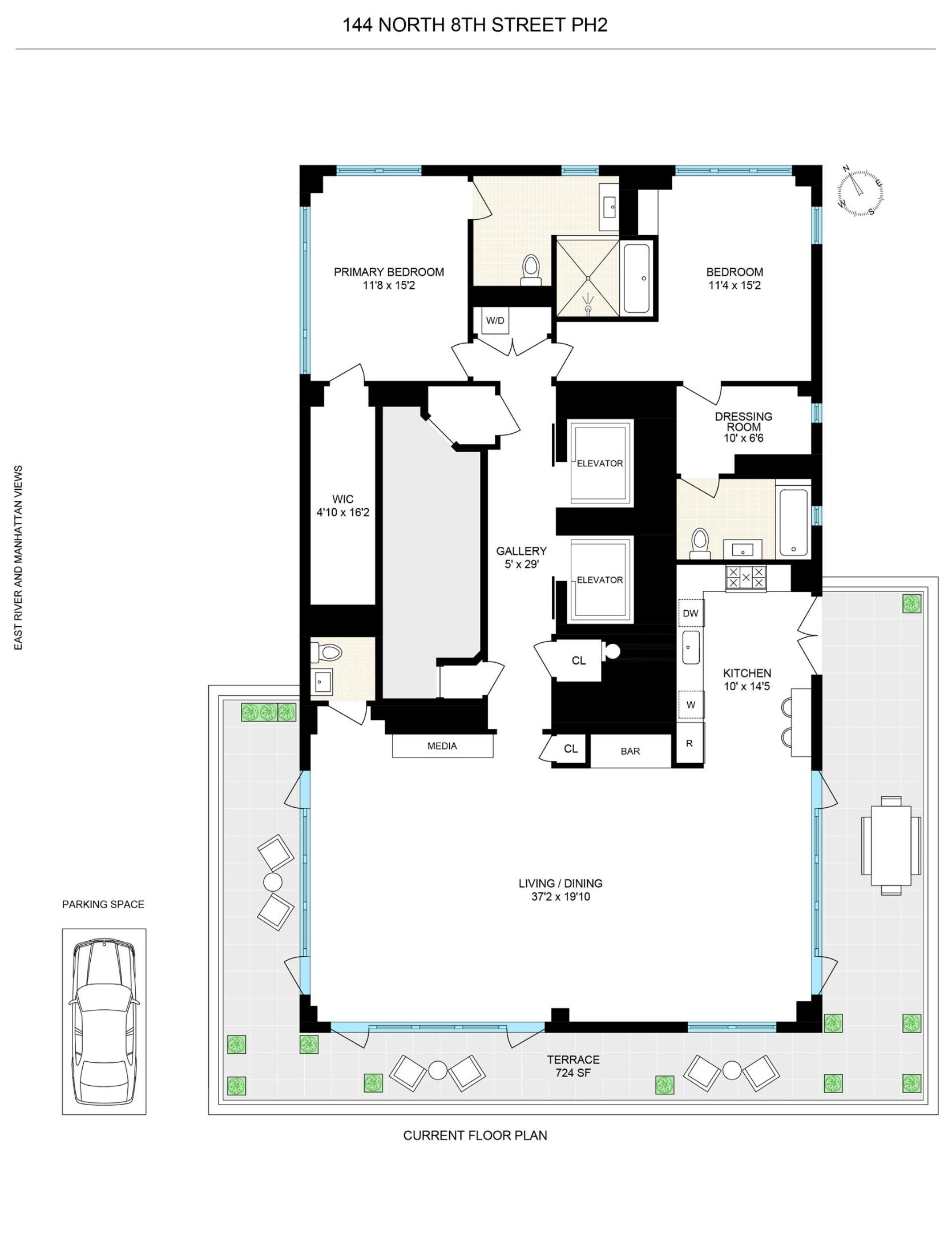 144 N 8TH Street PH2