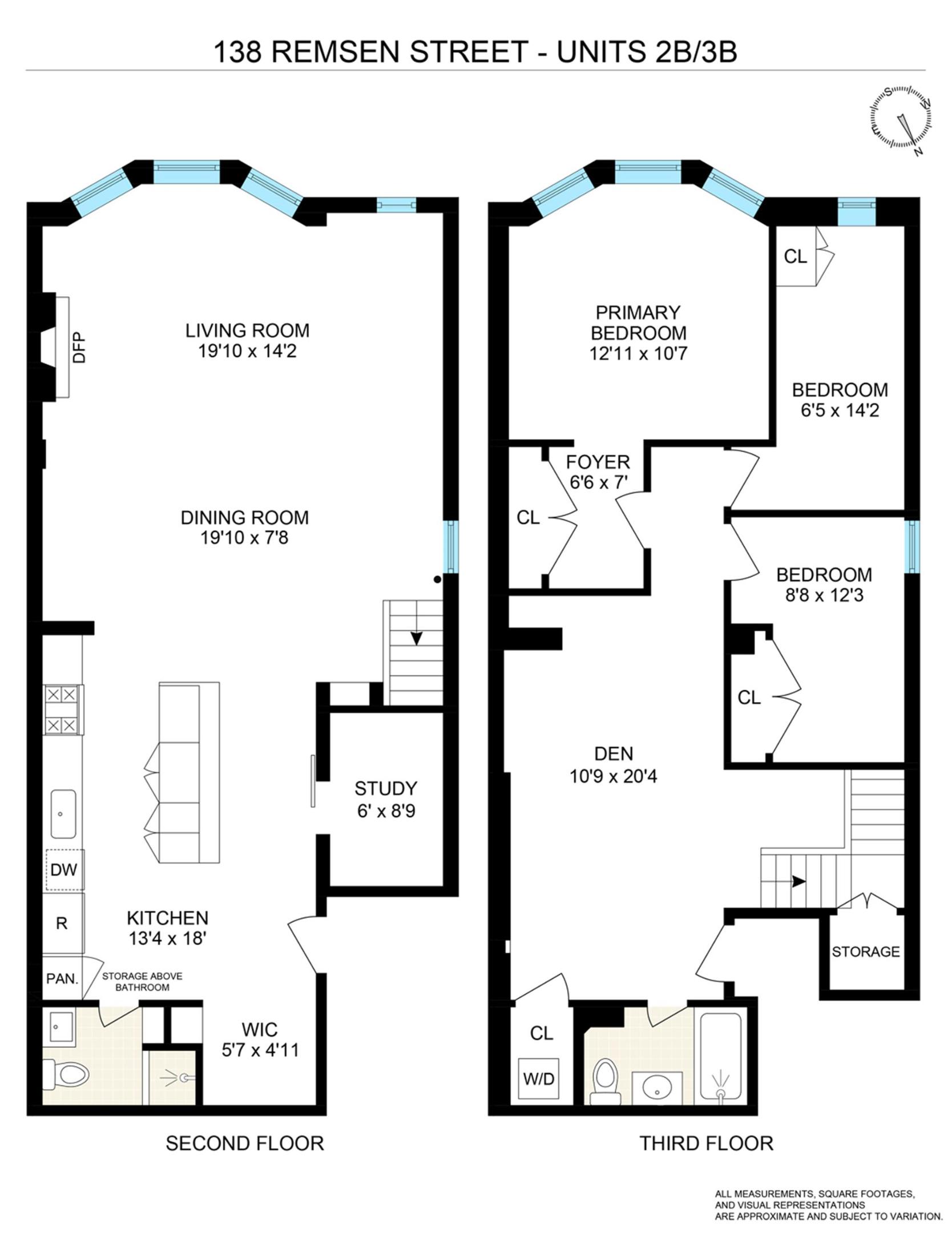 138 REMSEN Street 2B/3B