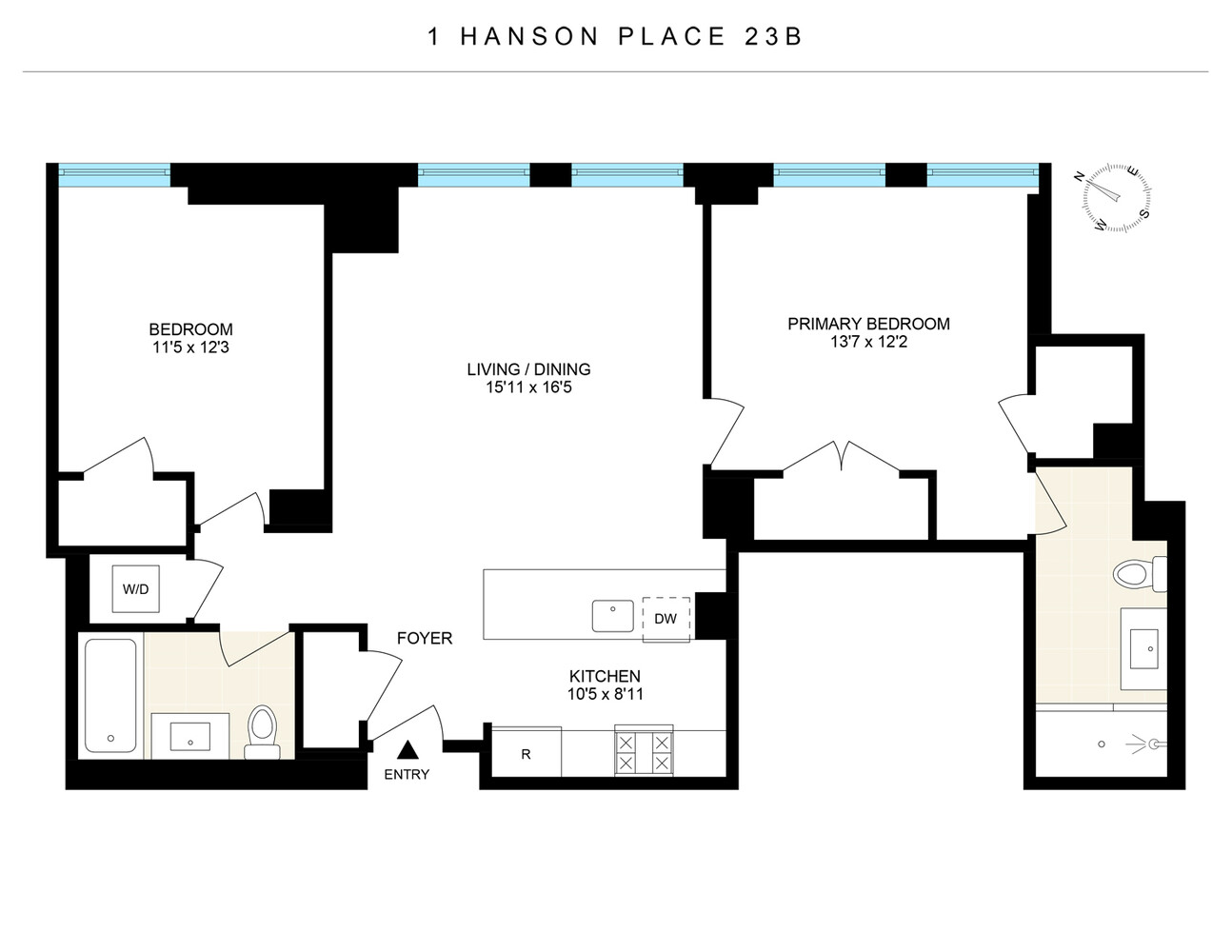 1 HANSON Place 23B
