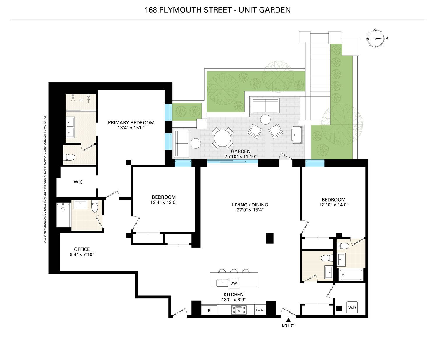168 Plymouth Street GARDEN