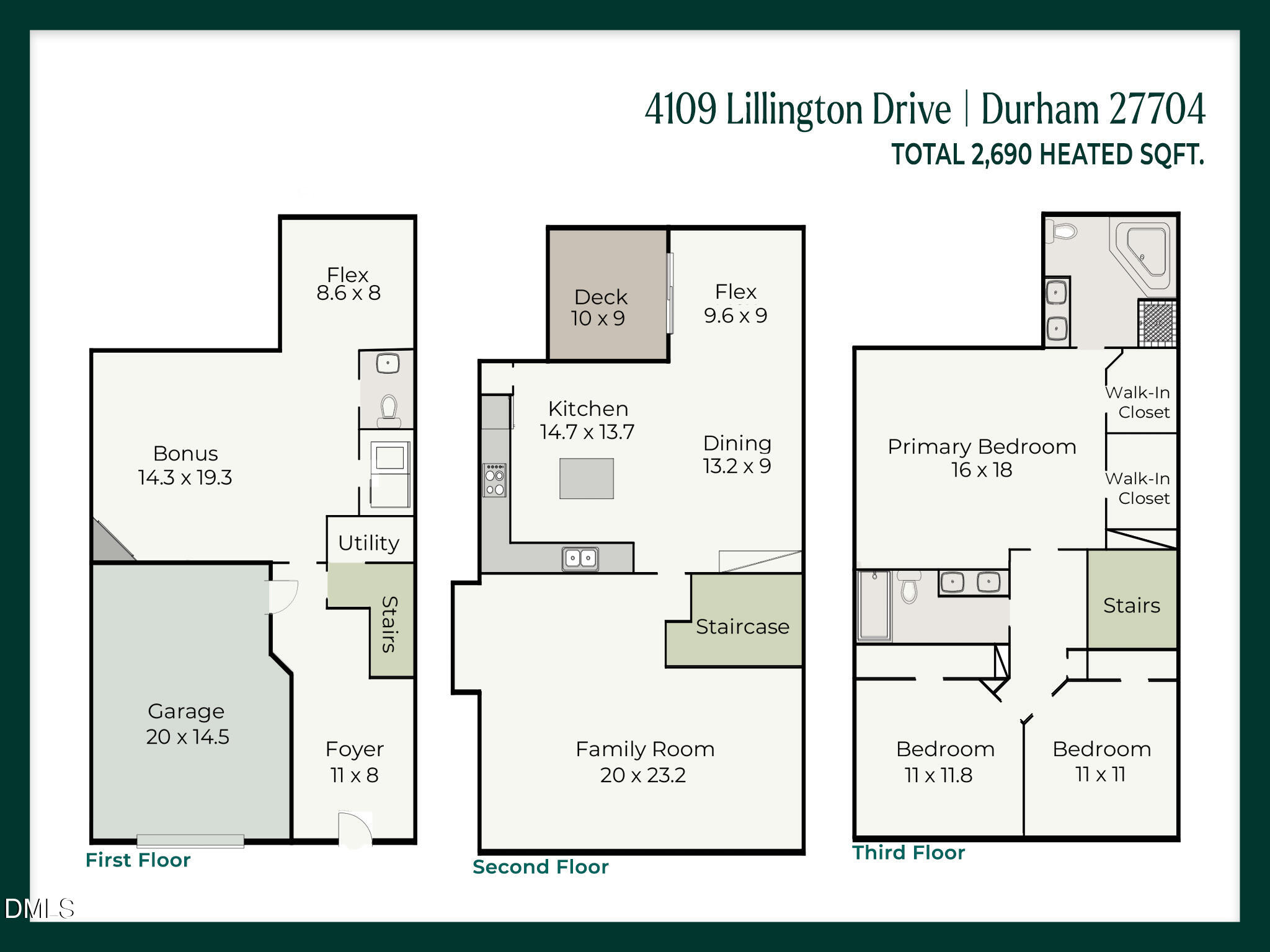 4109 Lillington Drive