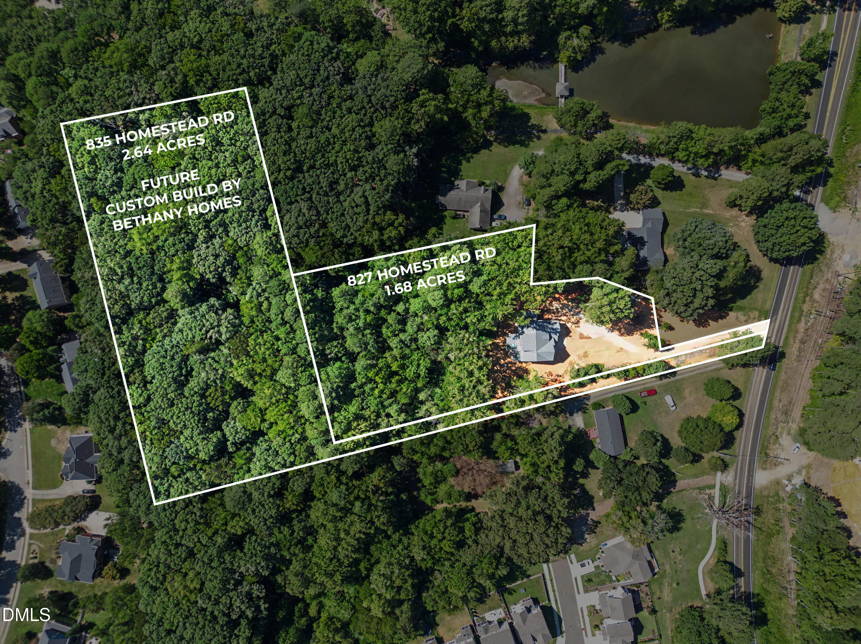 Lot 2 @819 Homestead Road, Chapel Hill