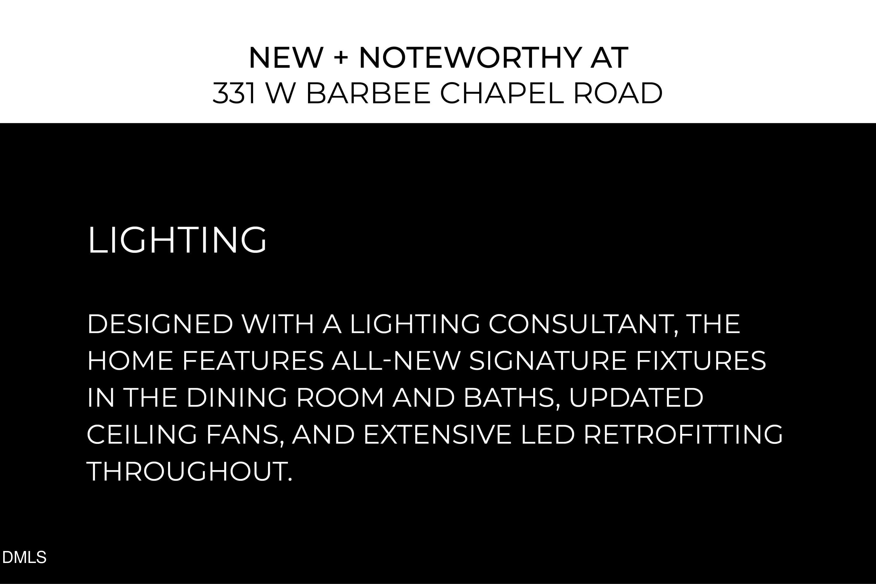 331 W Barbee Chapel Road