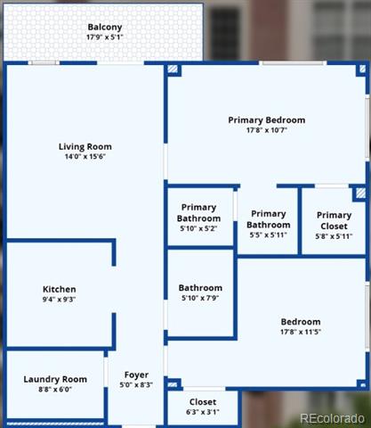1780 N Washington Street Unit: 405