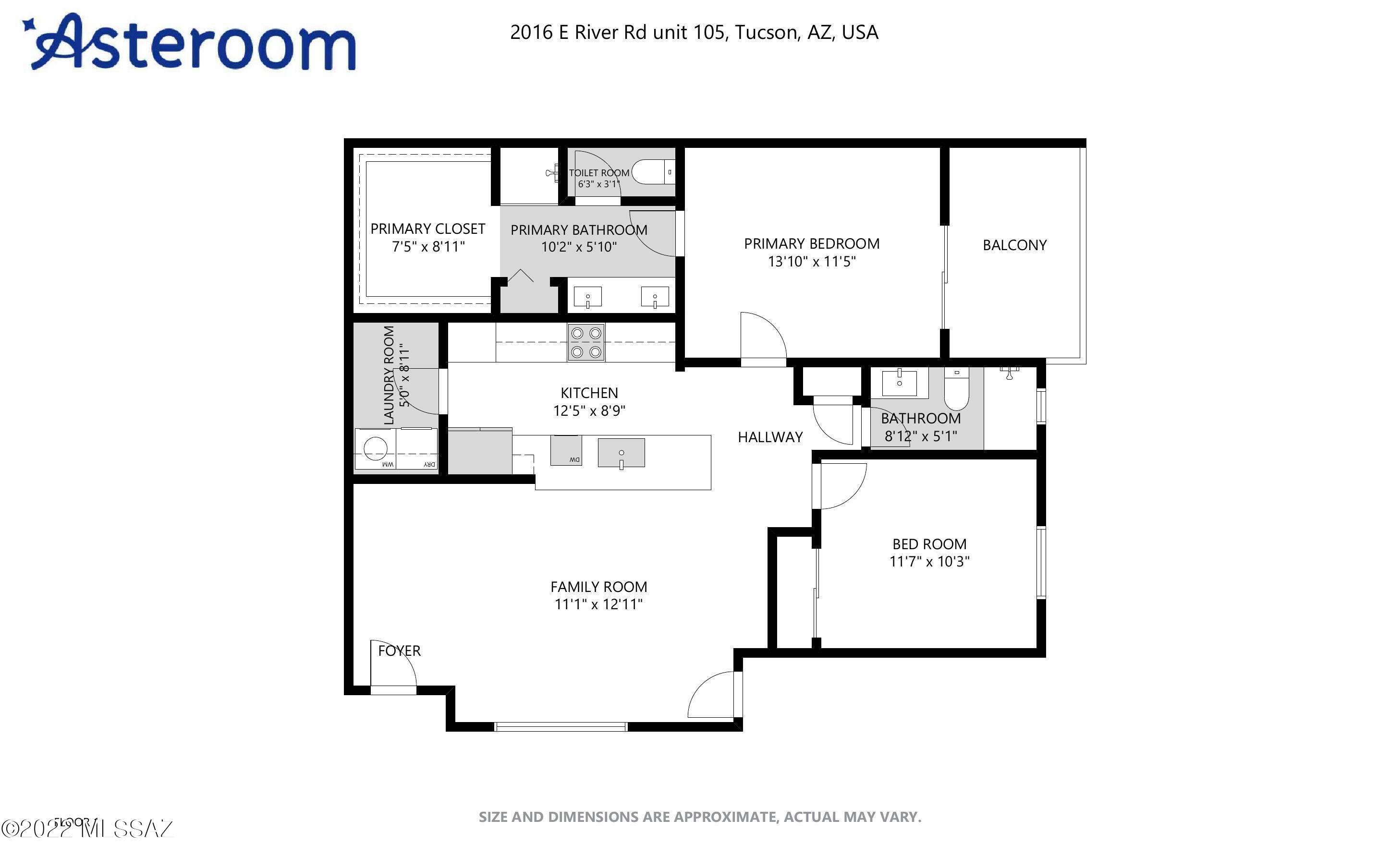 2016 E River Road Unit: 105