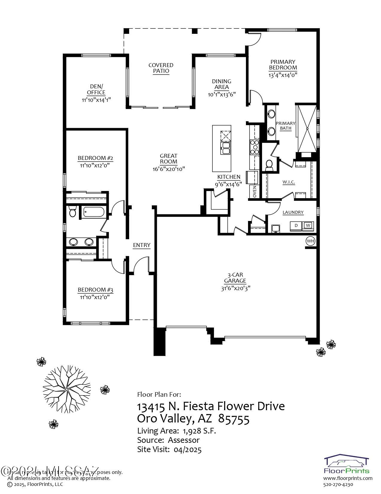 13415 N Fiesta Flower Drive