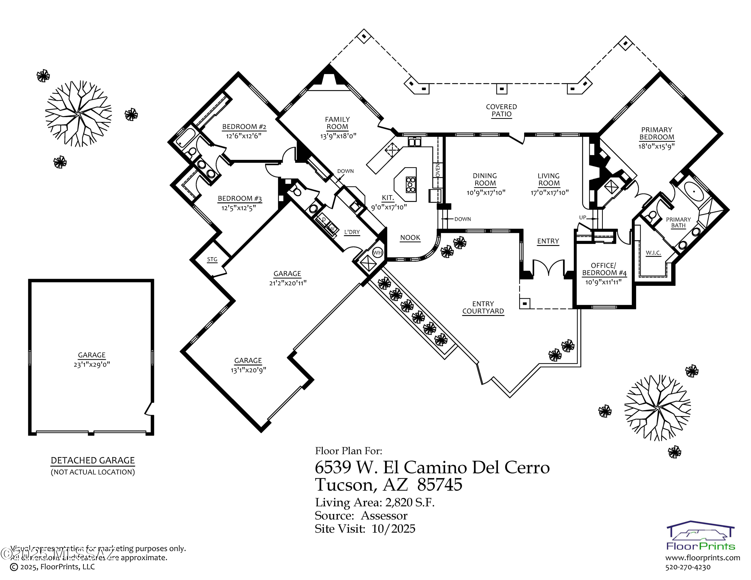 6539 W El Camino Del Cerro