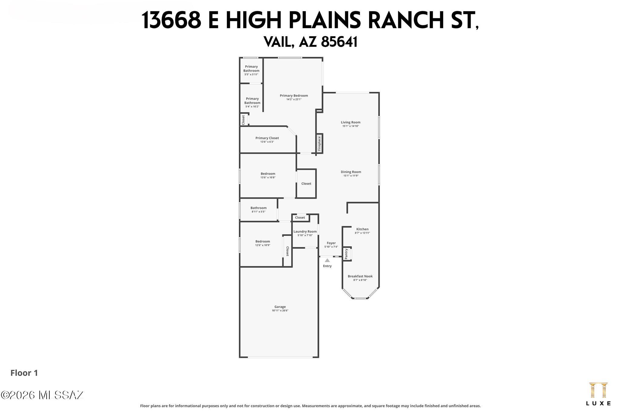 13668 E High Plains Ranch Street