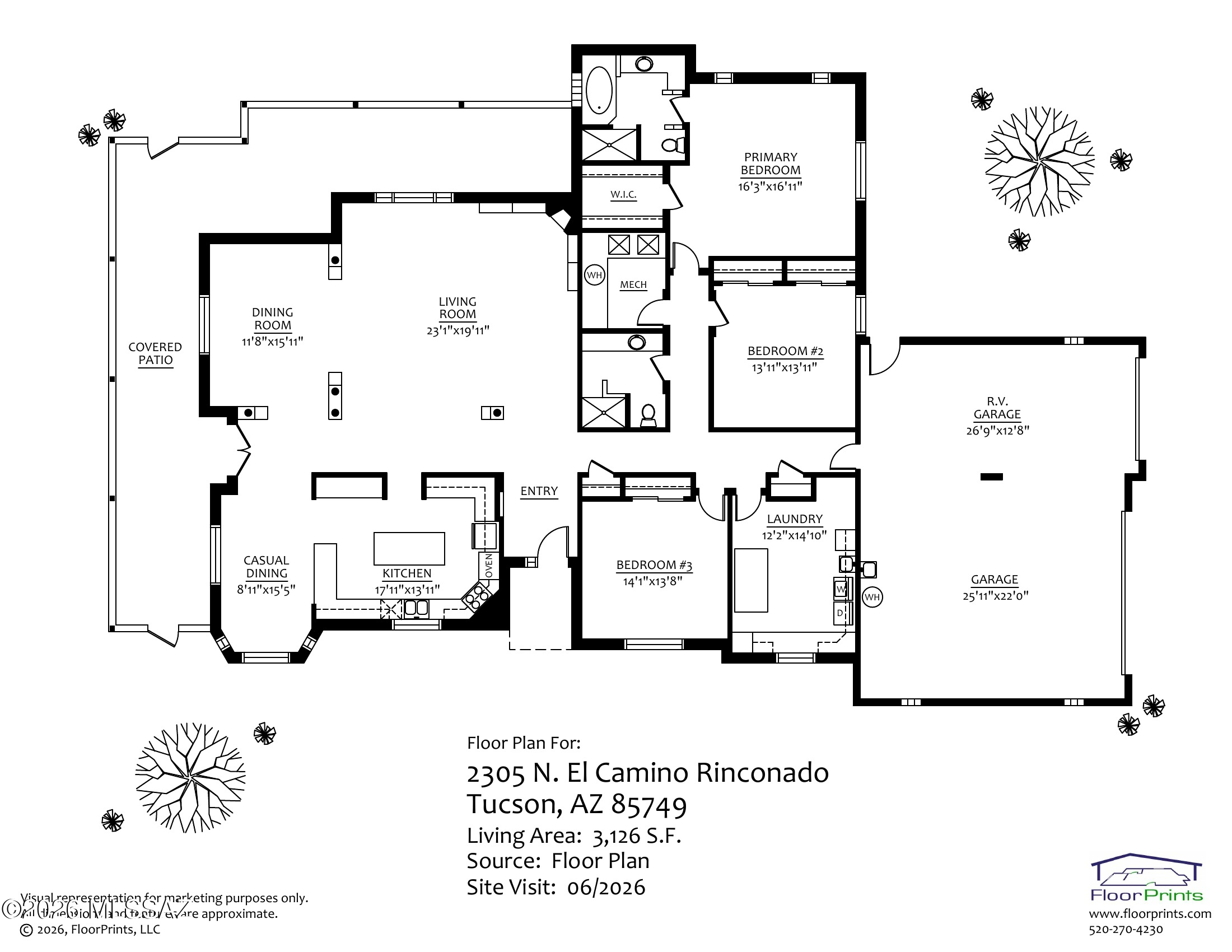 2305 N El Camino Rinconado