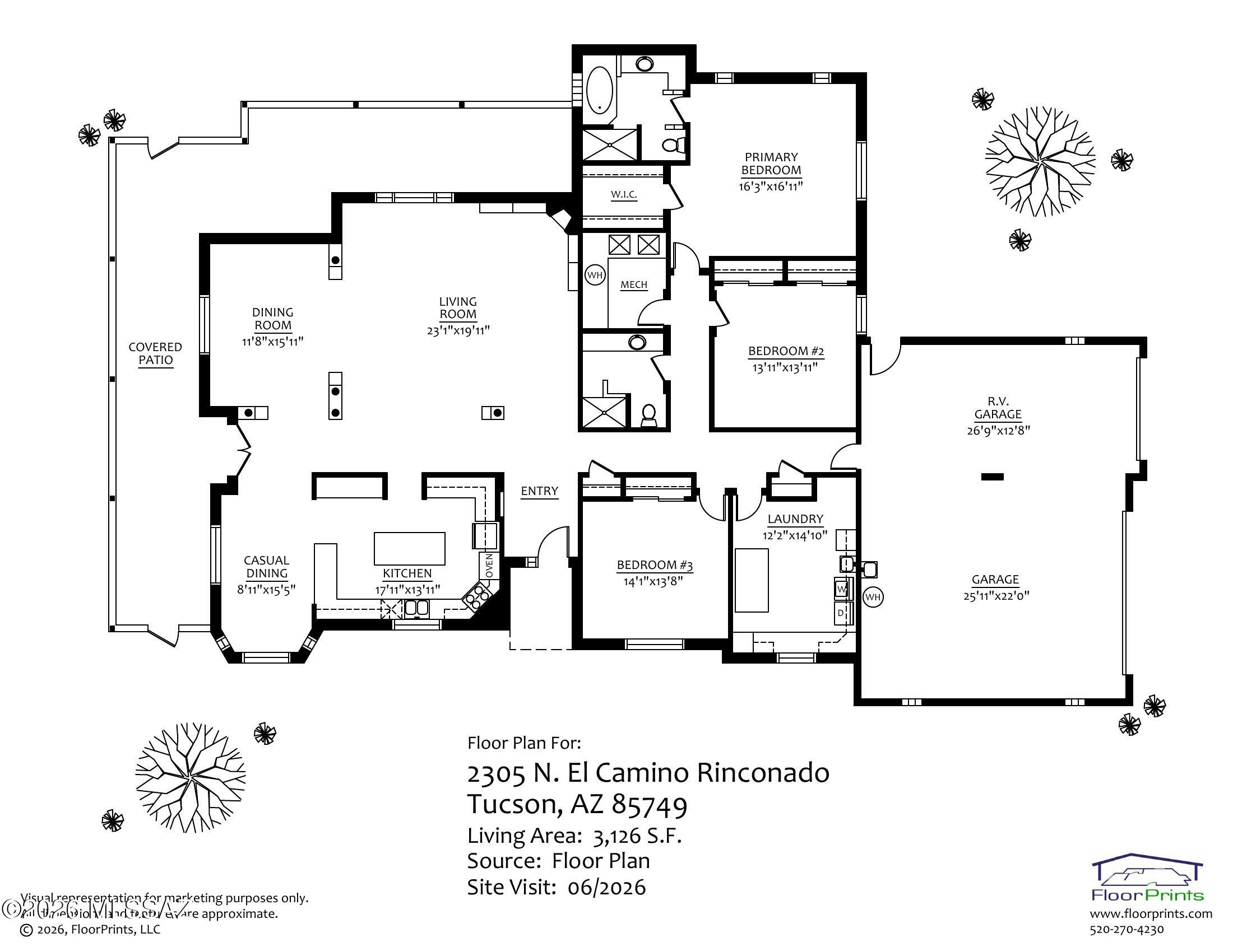 2305 N El Camino Rinconado