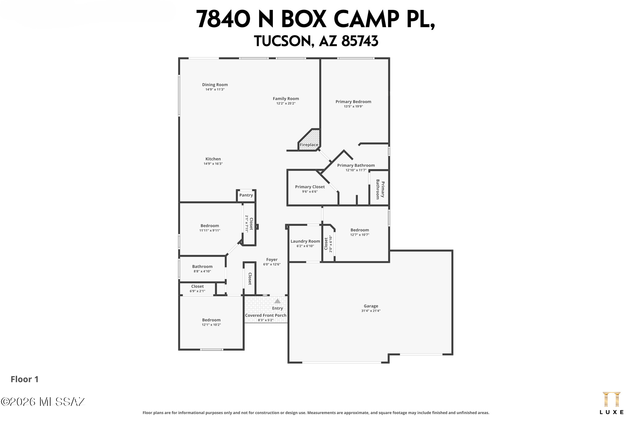 7840 N Box Camp Place