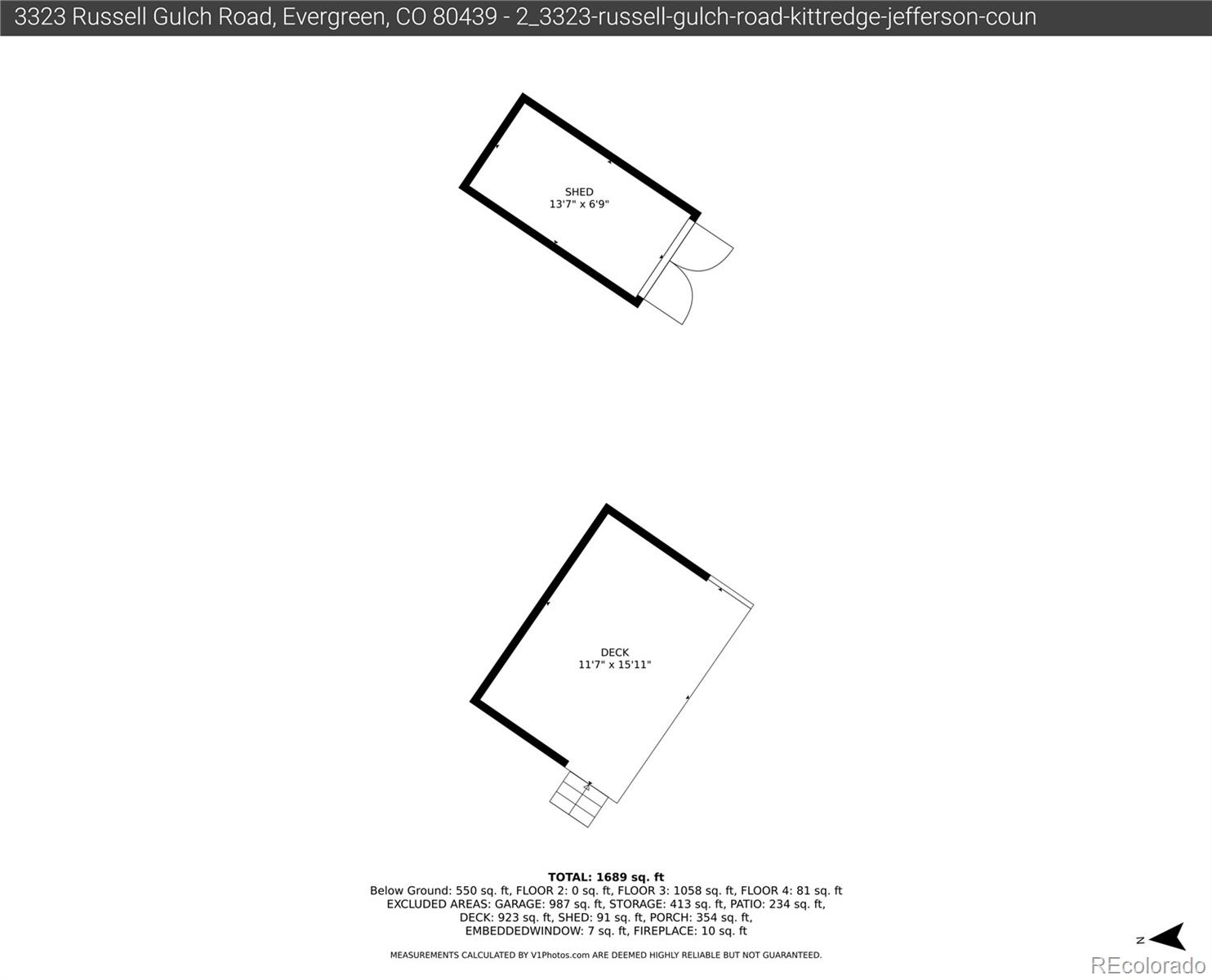 3323 S Russell Gulch Road